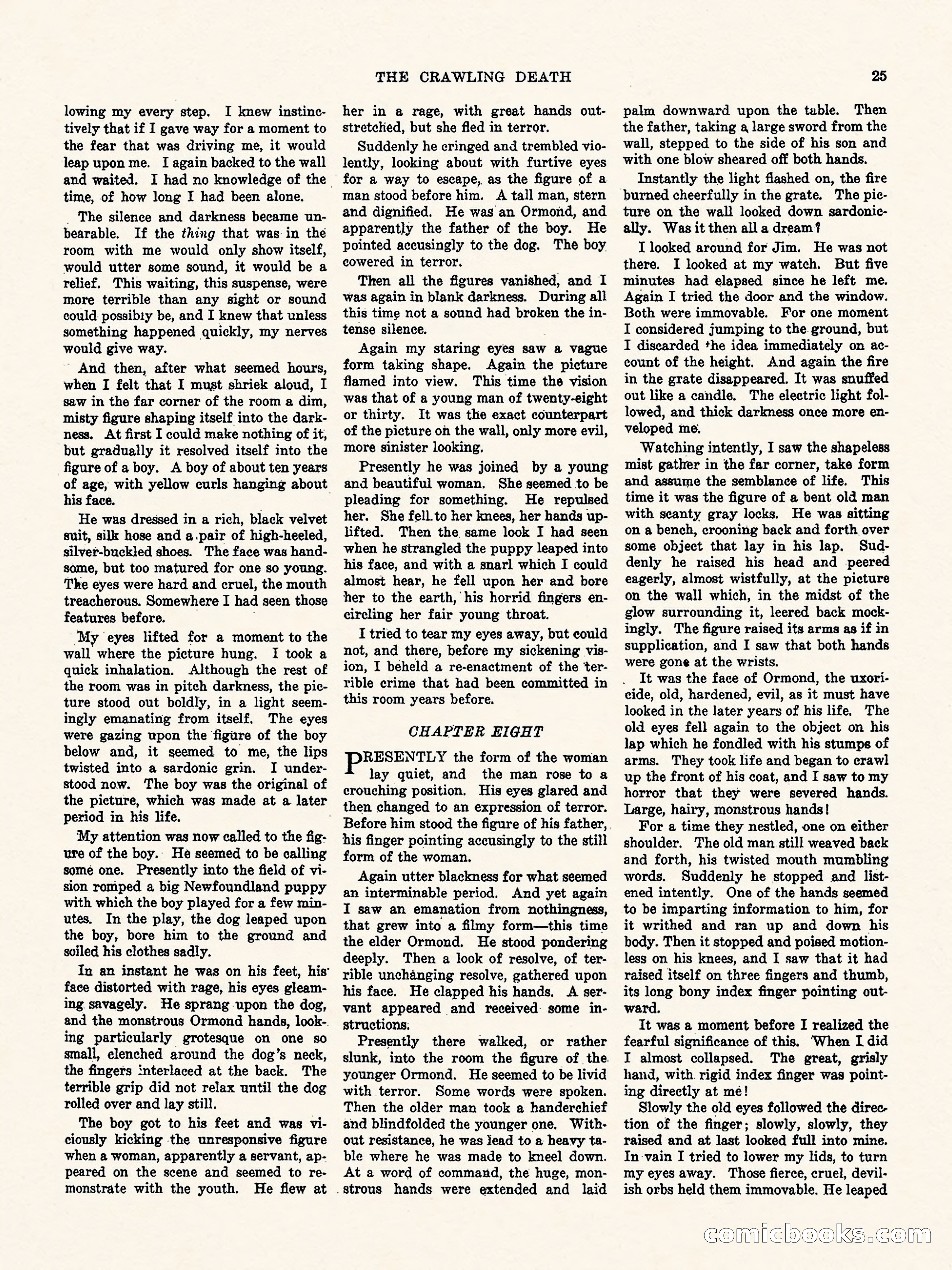 Weird Tales, Vol. 2 No. 4 — page 26 of 98