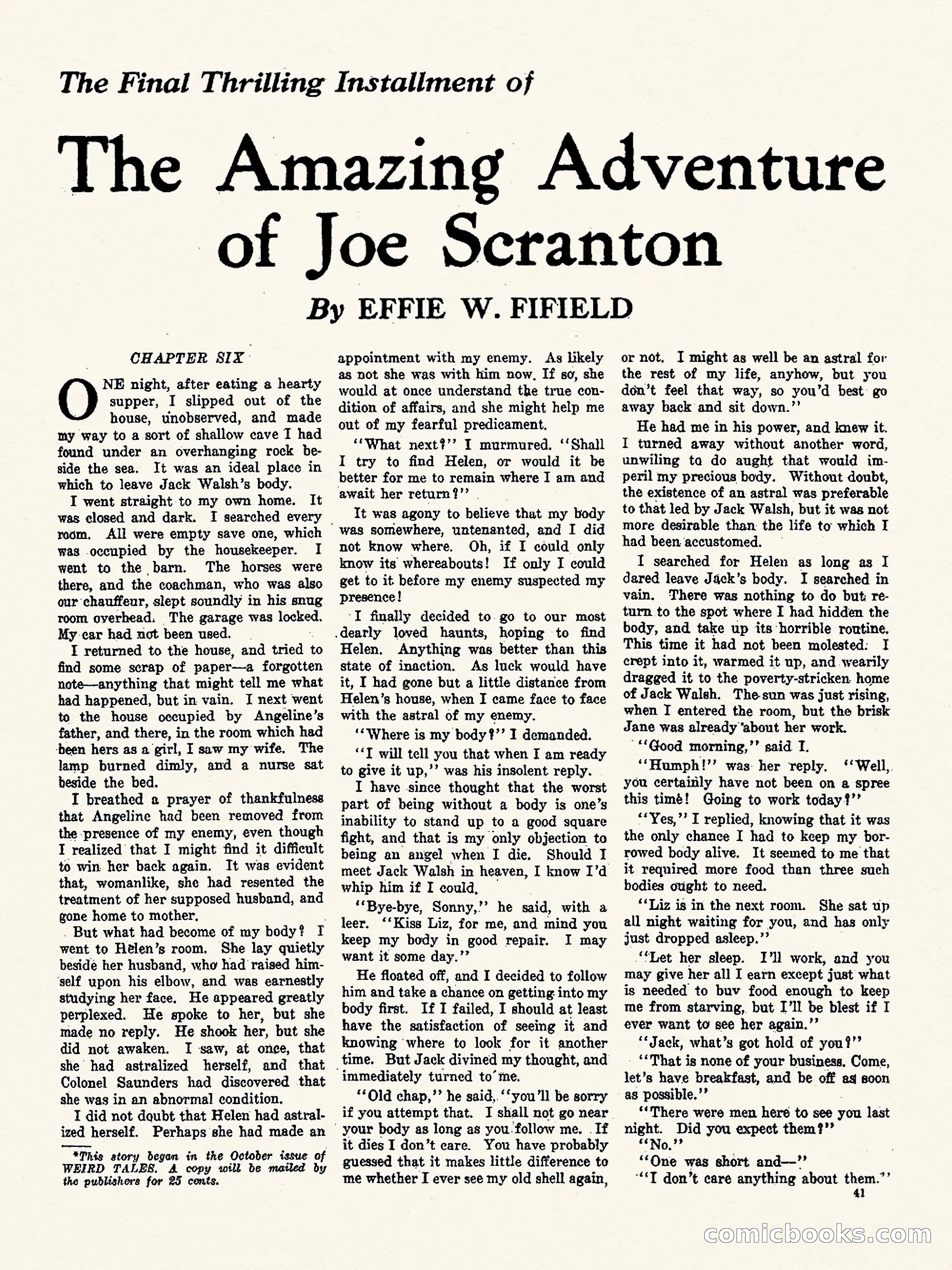 Weird Tales, Vol. 2 No. 4 — page 42 of 98