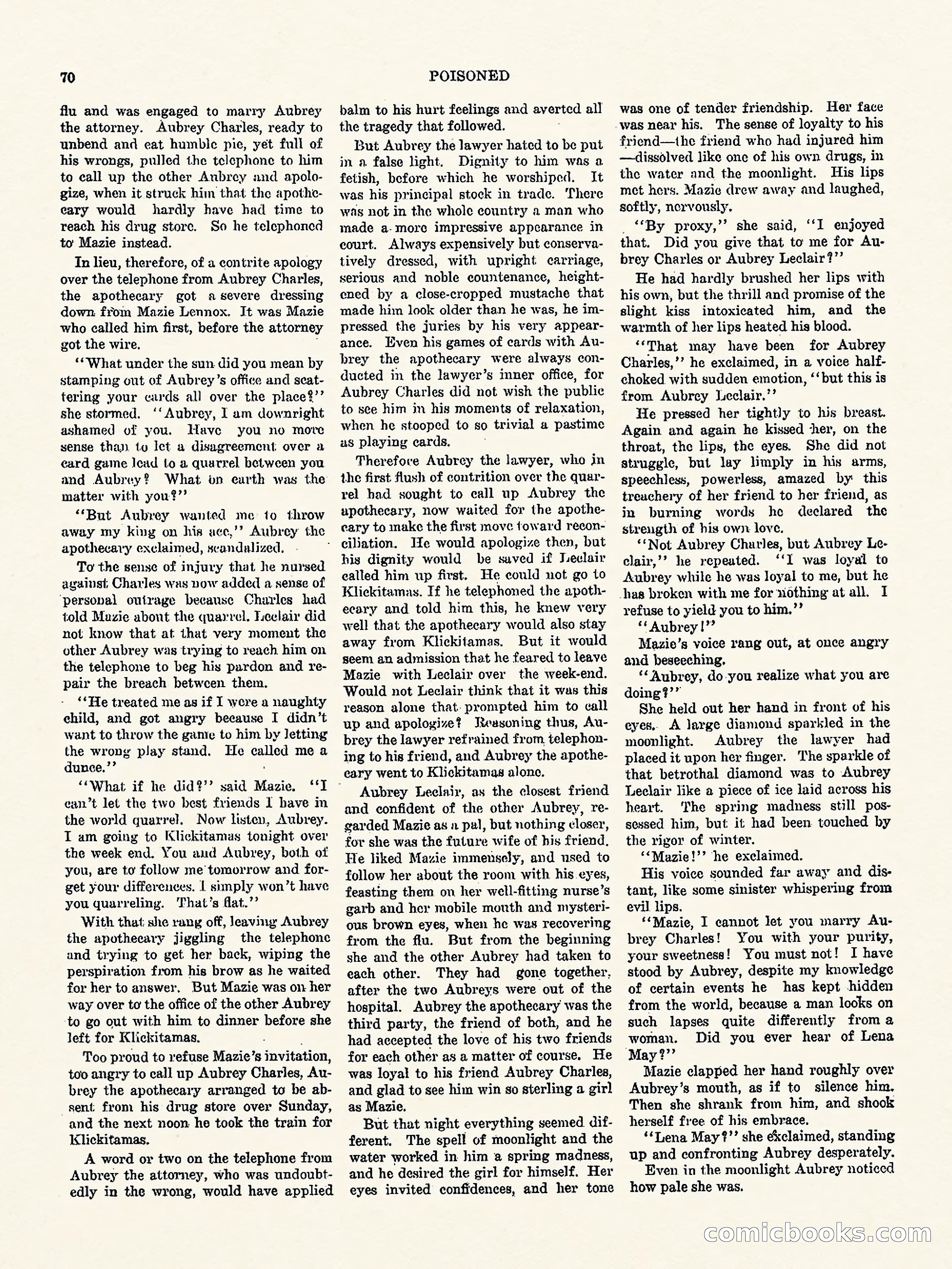 Weird Tales, Vol. 2 No. 4 — page 71 of 98