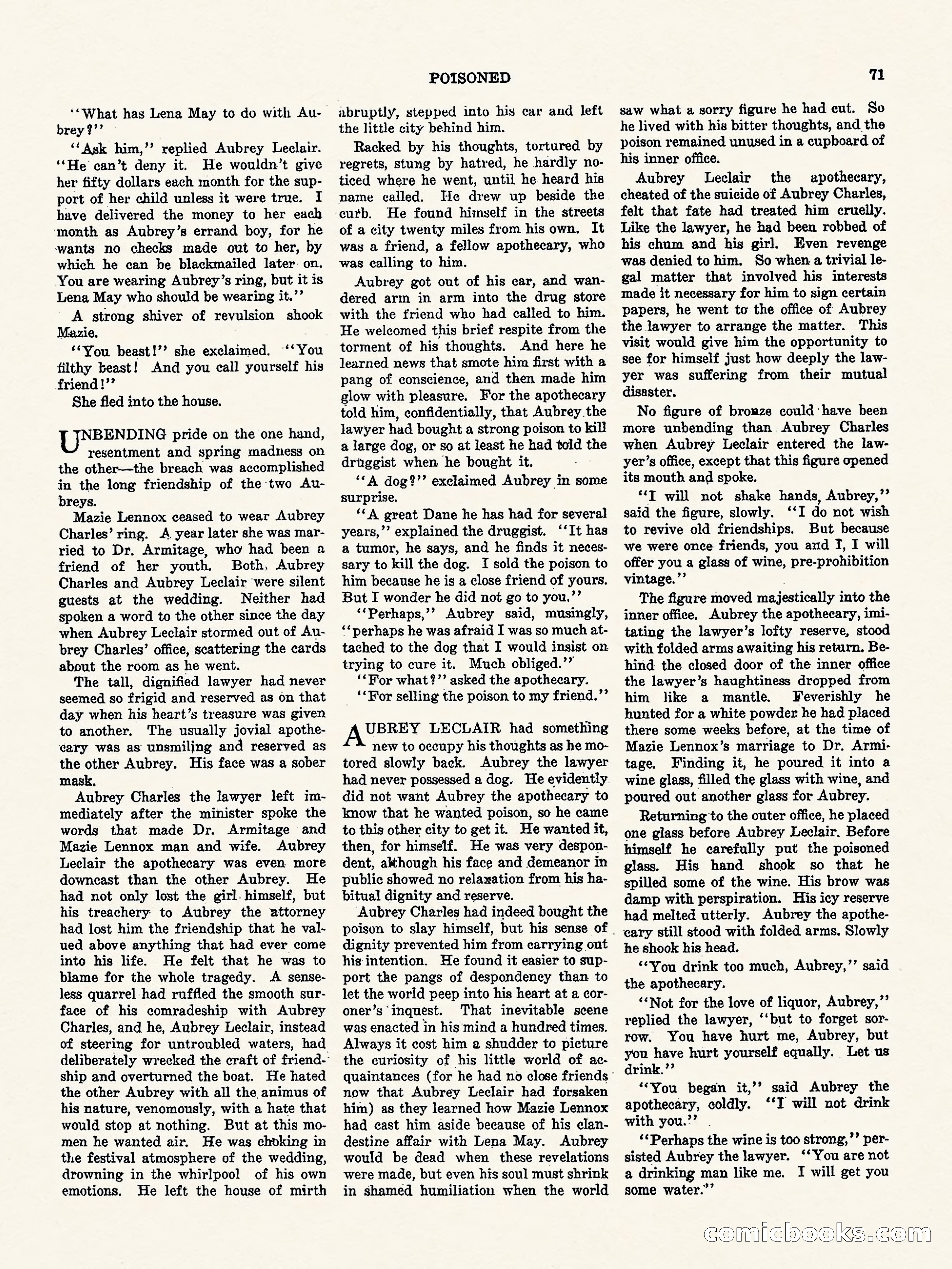 Weird Tales, Vol. 2 No. 4 — page 72 of 98