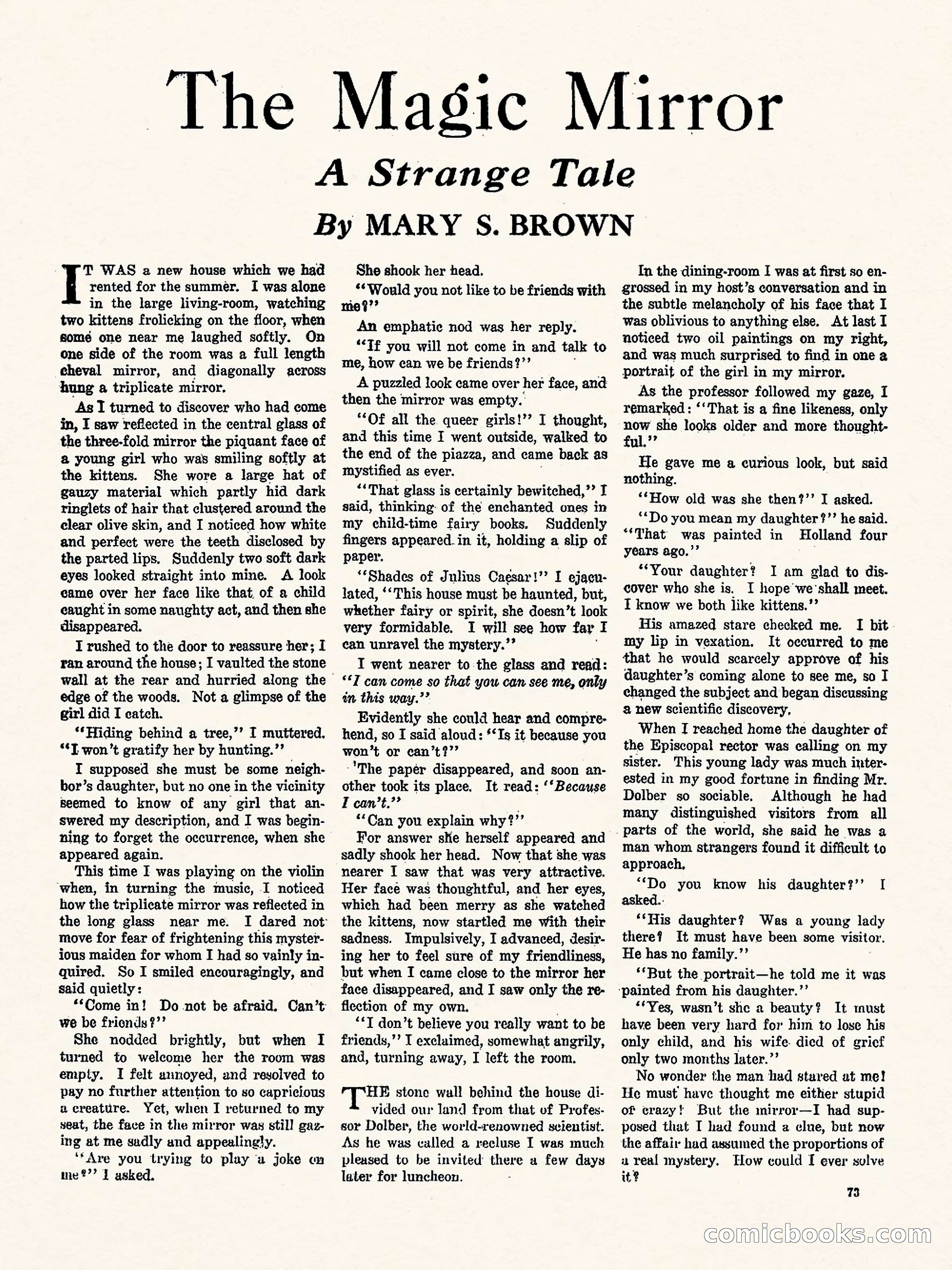 Weird Tales, Vol. 2 No. 4 — page 74 of 98