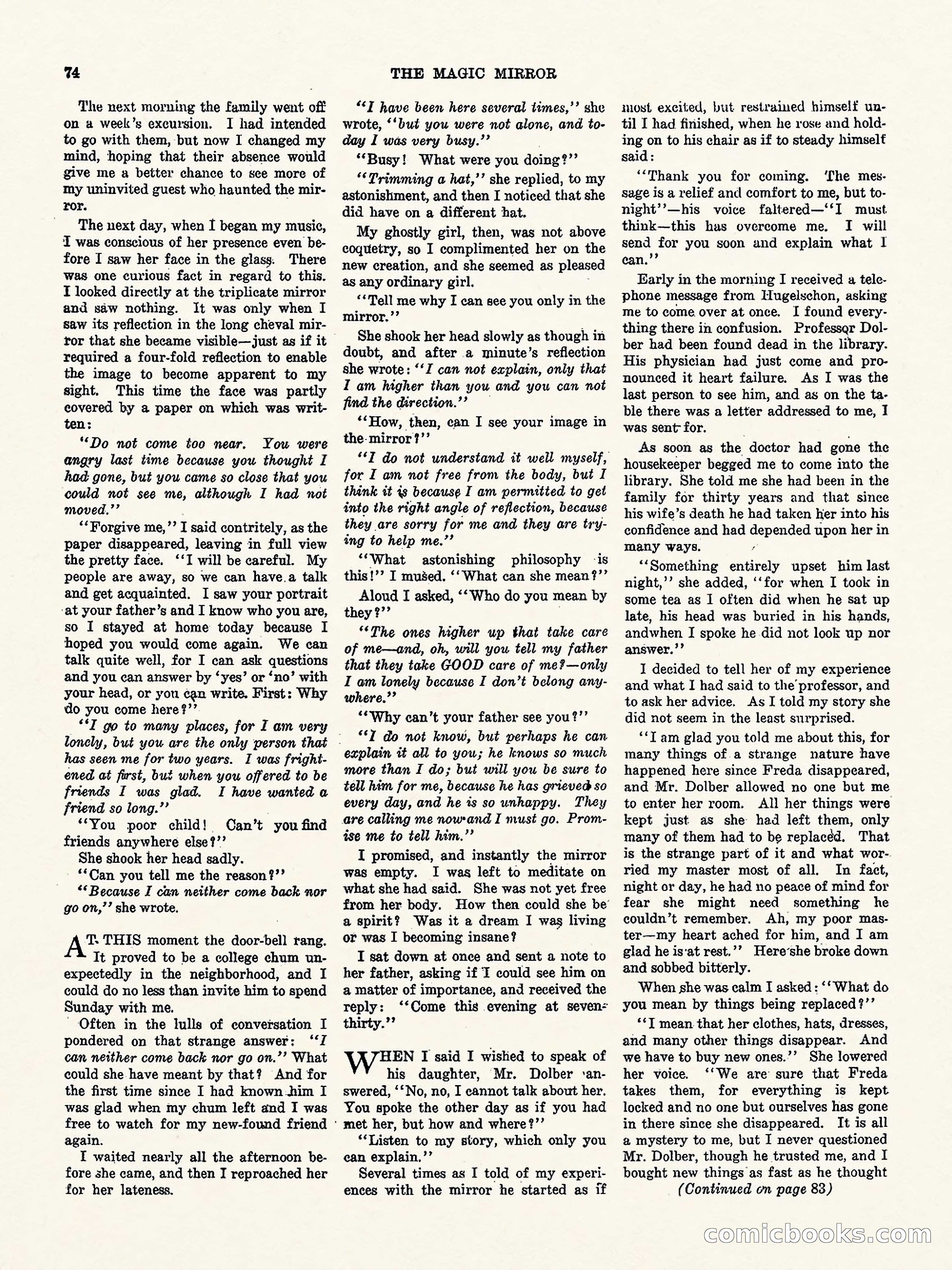 Weird Tales, Vol. 2 No. 4 — page 75 of 98