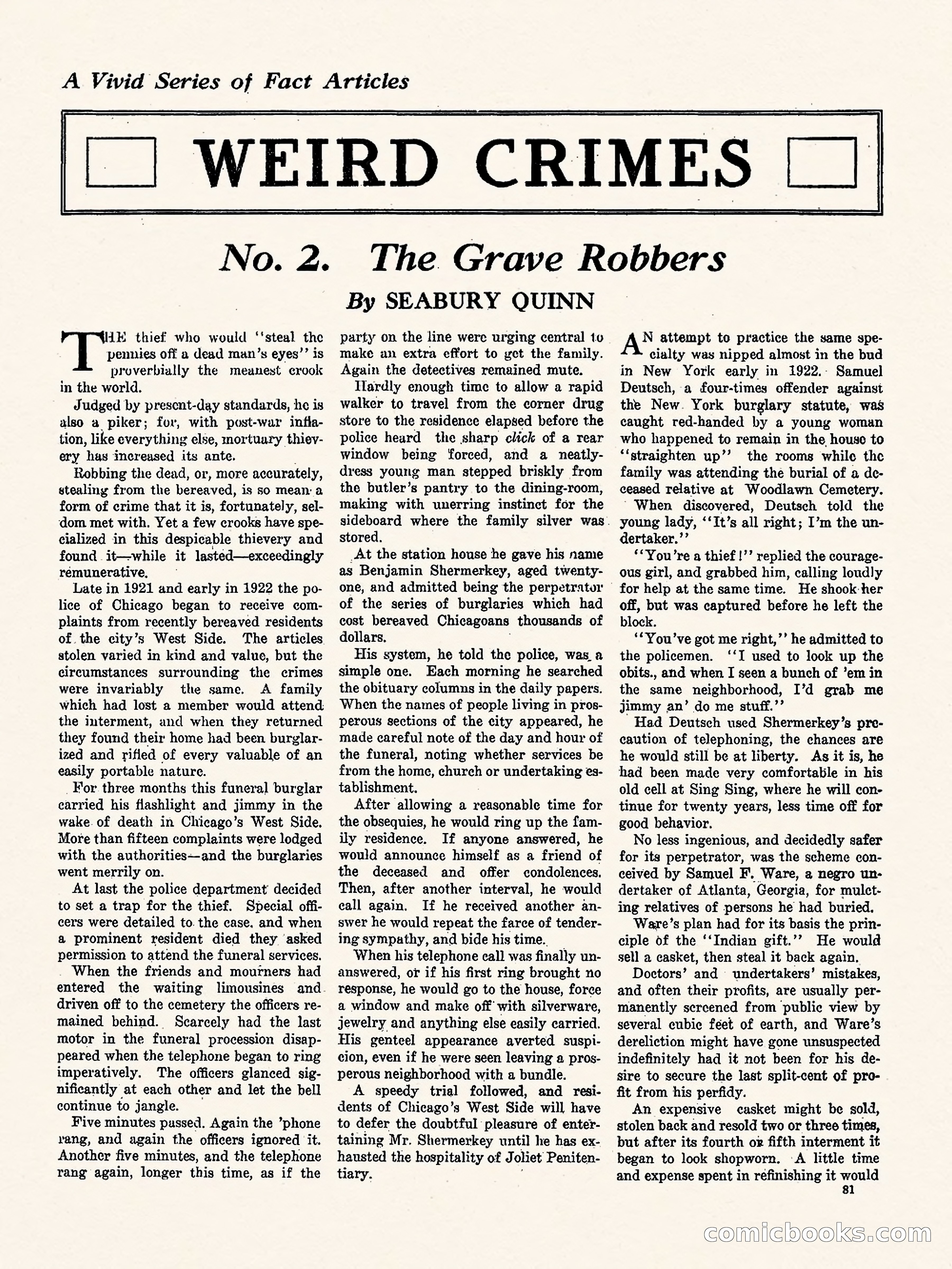Weird Tales, Vol. 2 No. 4 — page 82 of 98