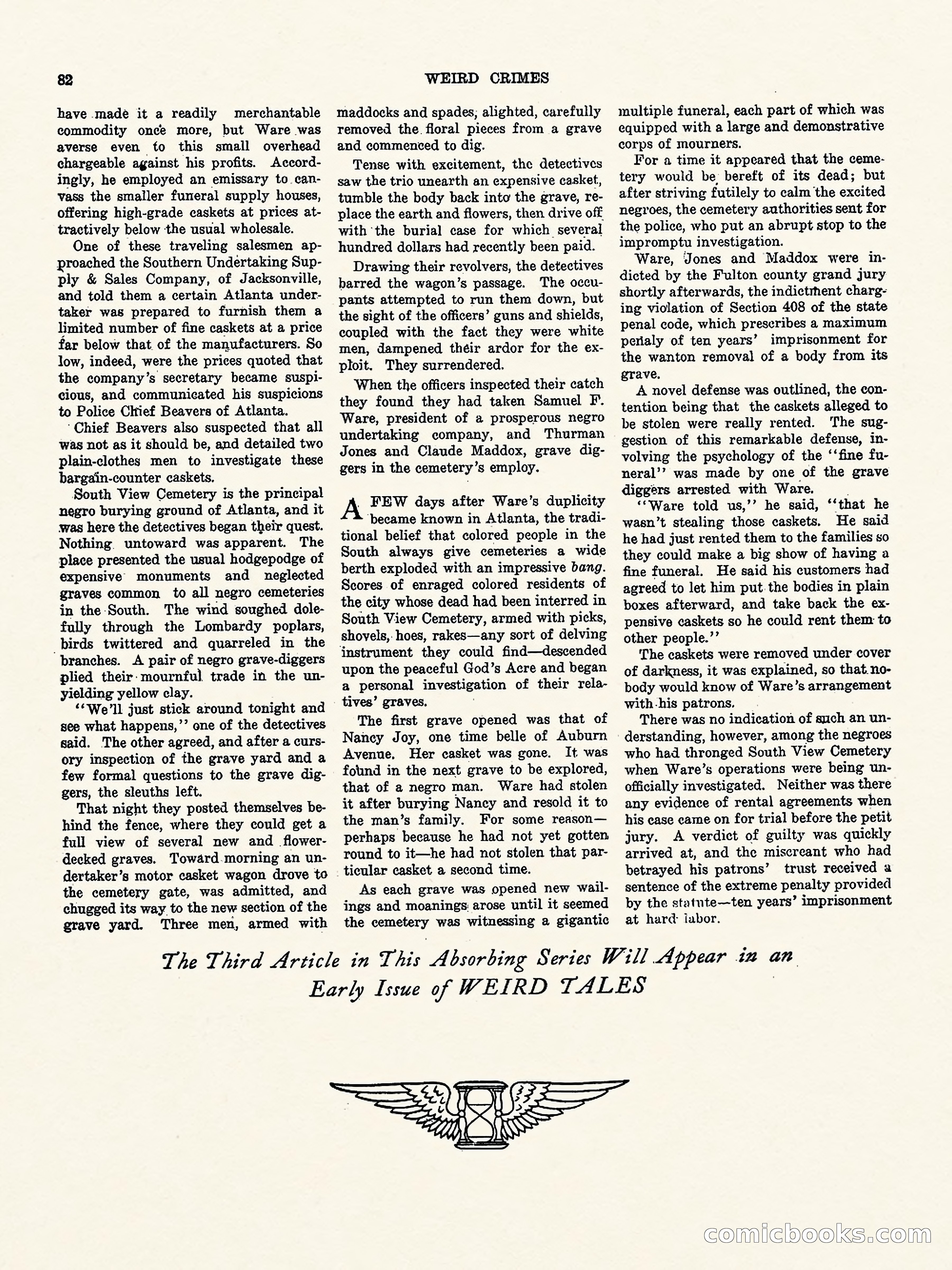 Weird Tales, Vol. 2 No. 4 — page 83 of 98