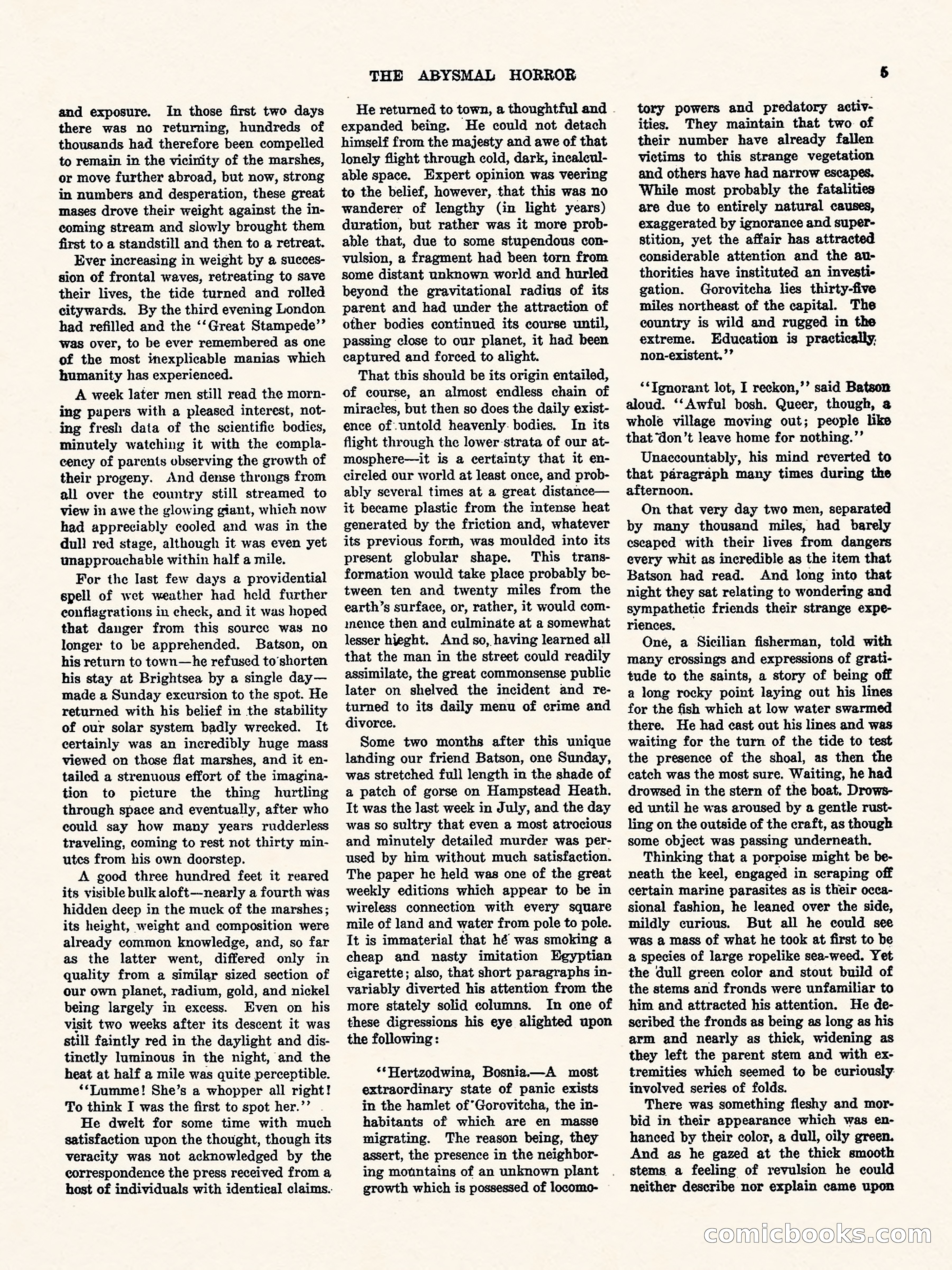 Weird Tales, Vol. 3, No. 1 — page 6 of 98
