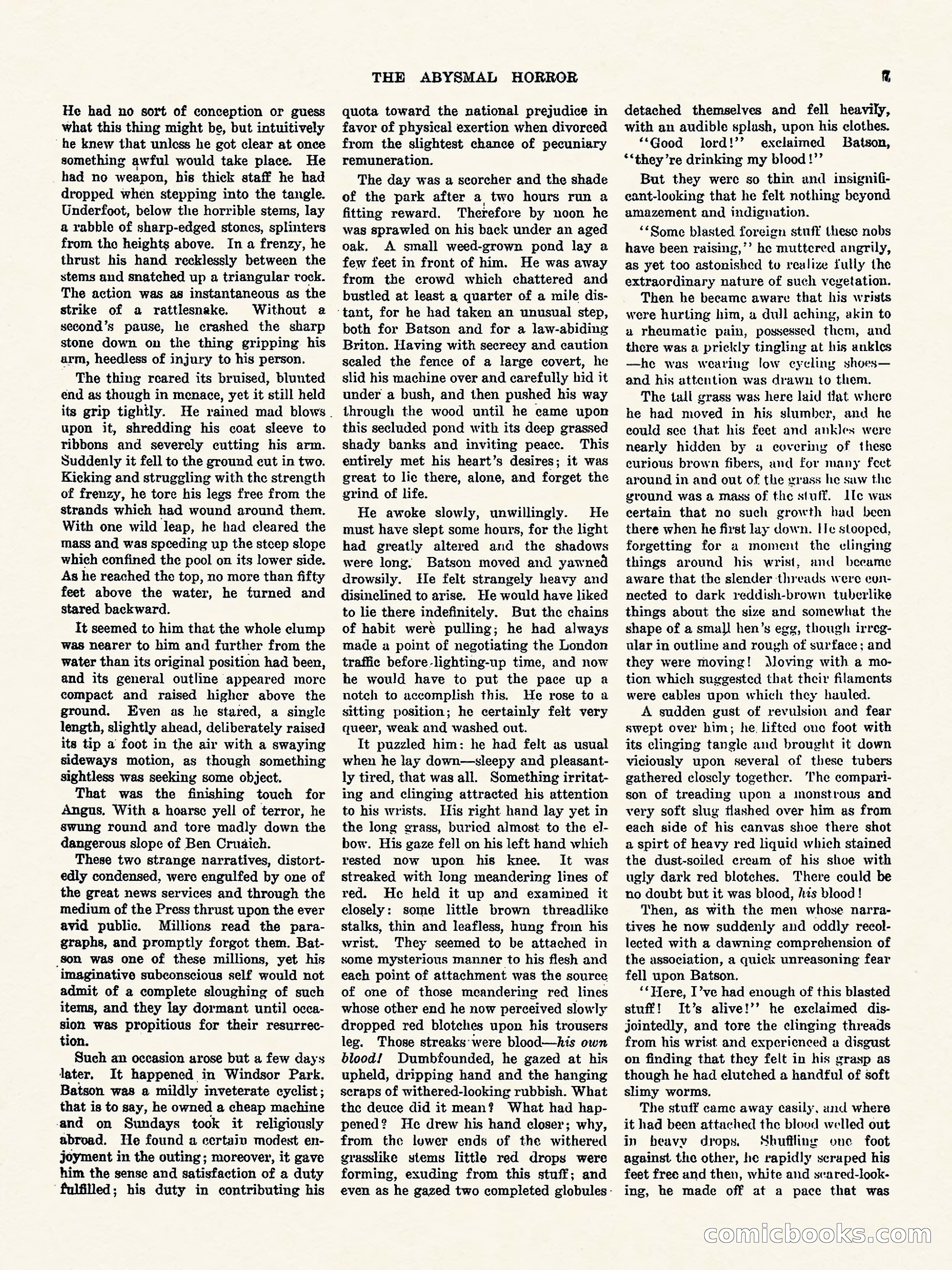 Weird Tales, Vol. 3, No. 1 — page 8 of 98