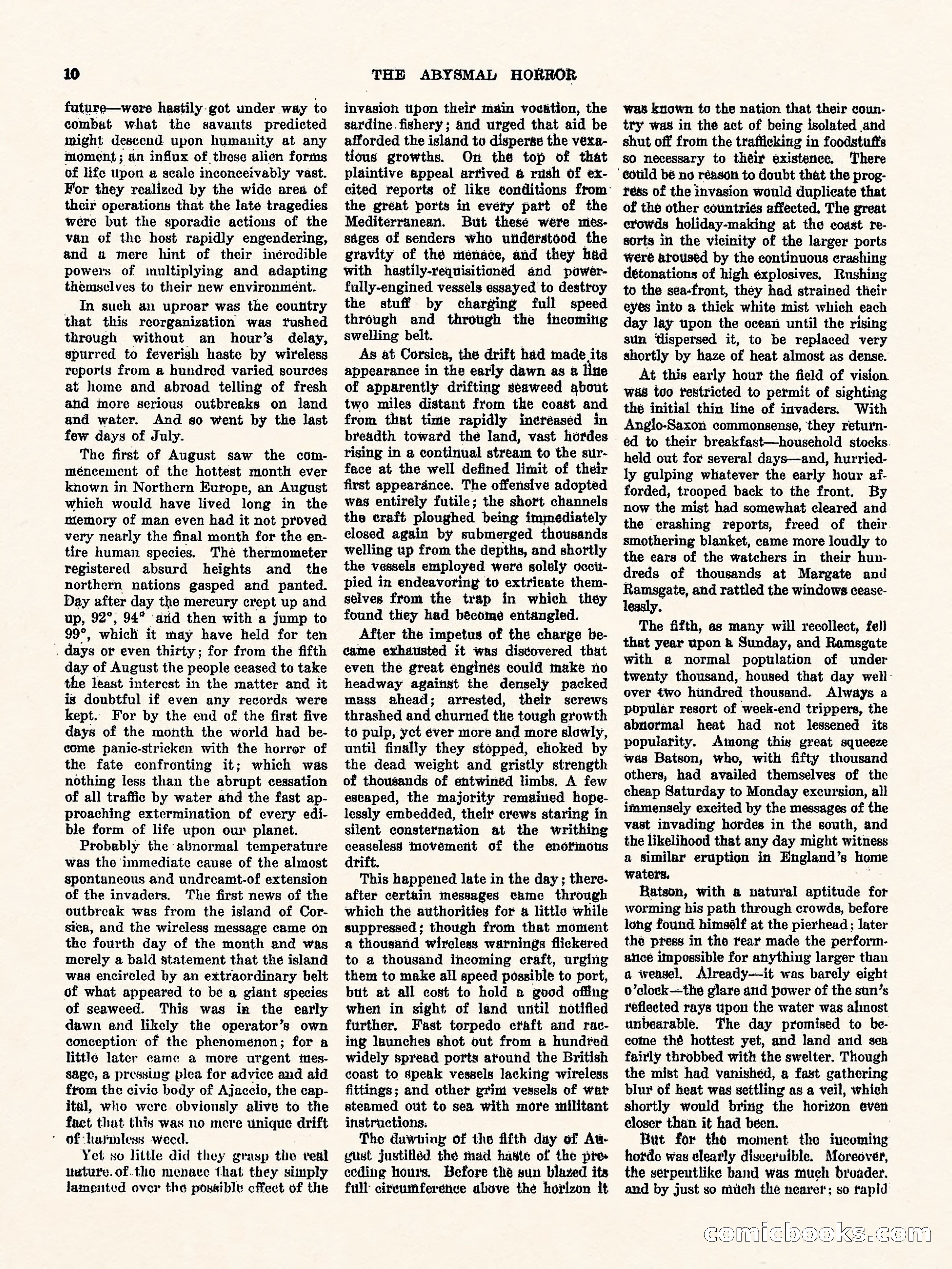 Weird Tales, Vol. 3, No. 1 — page 11 of 98