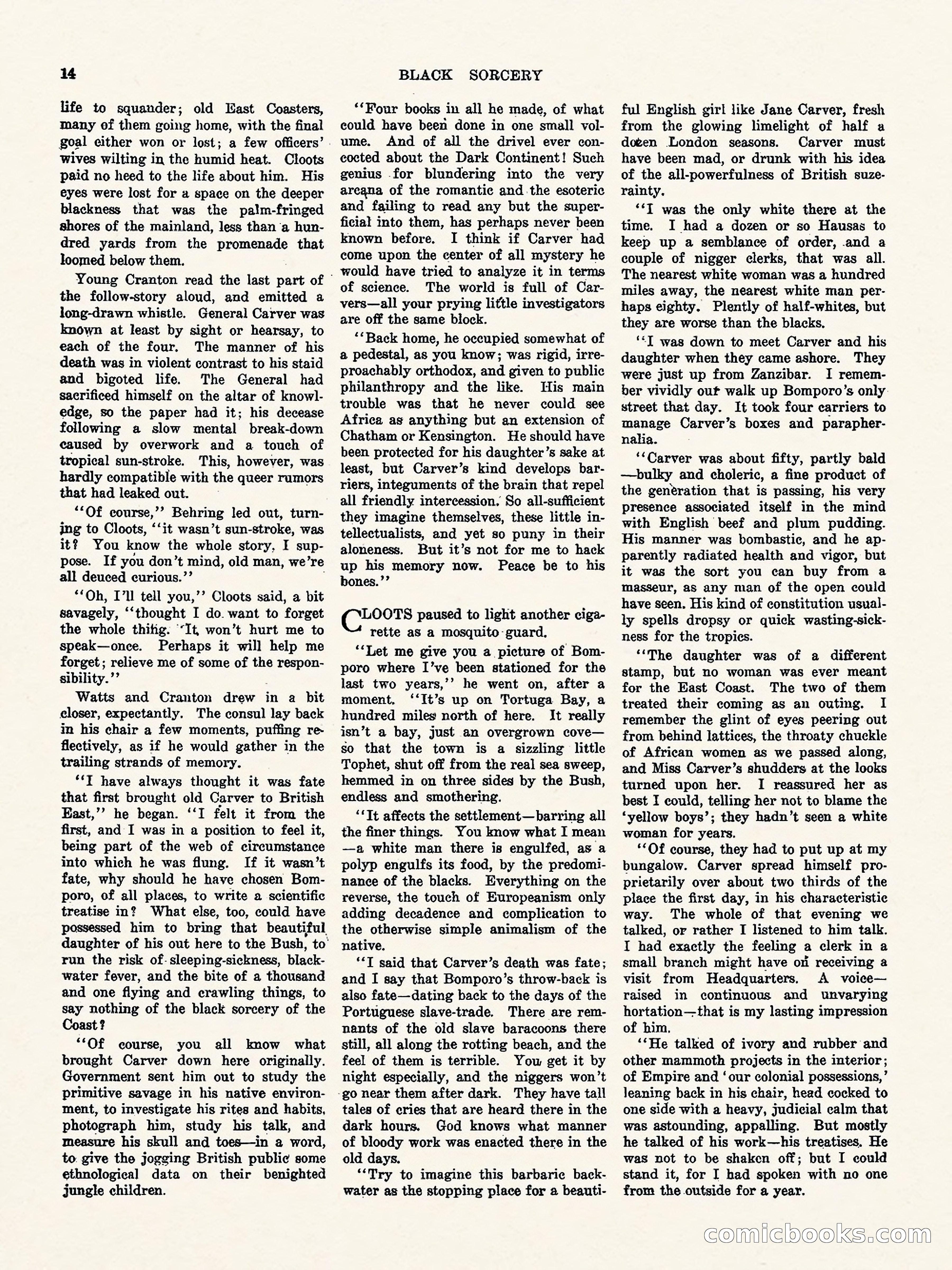 Weird Tales, Vol. 3, No. 1 — page 15 of 98
