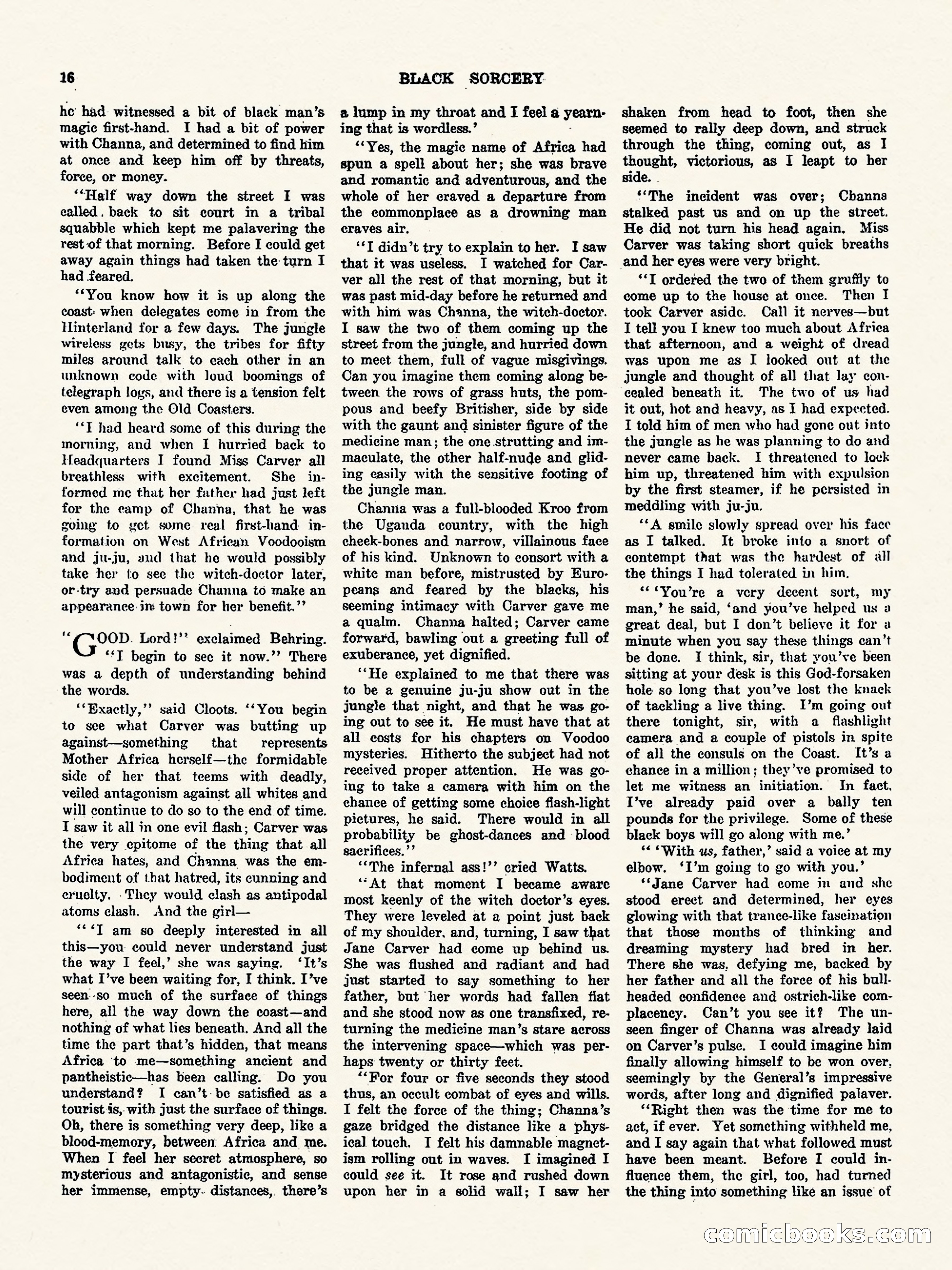 Weird Tales, Vol. 3, No. 1 — page 17 of 98