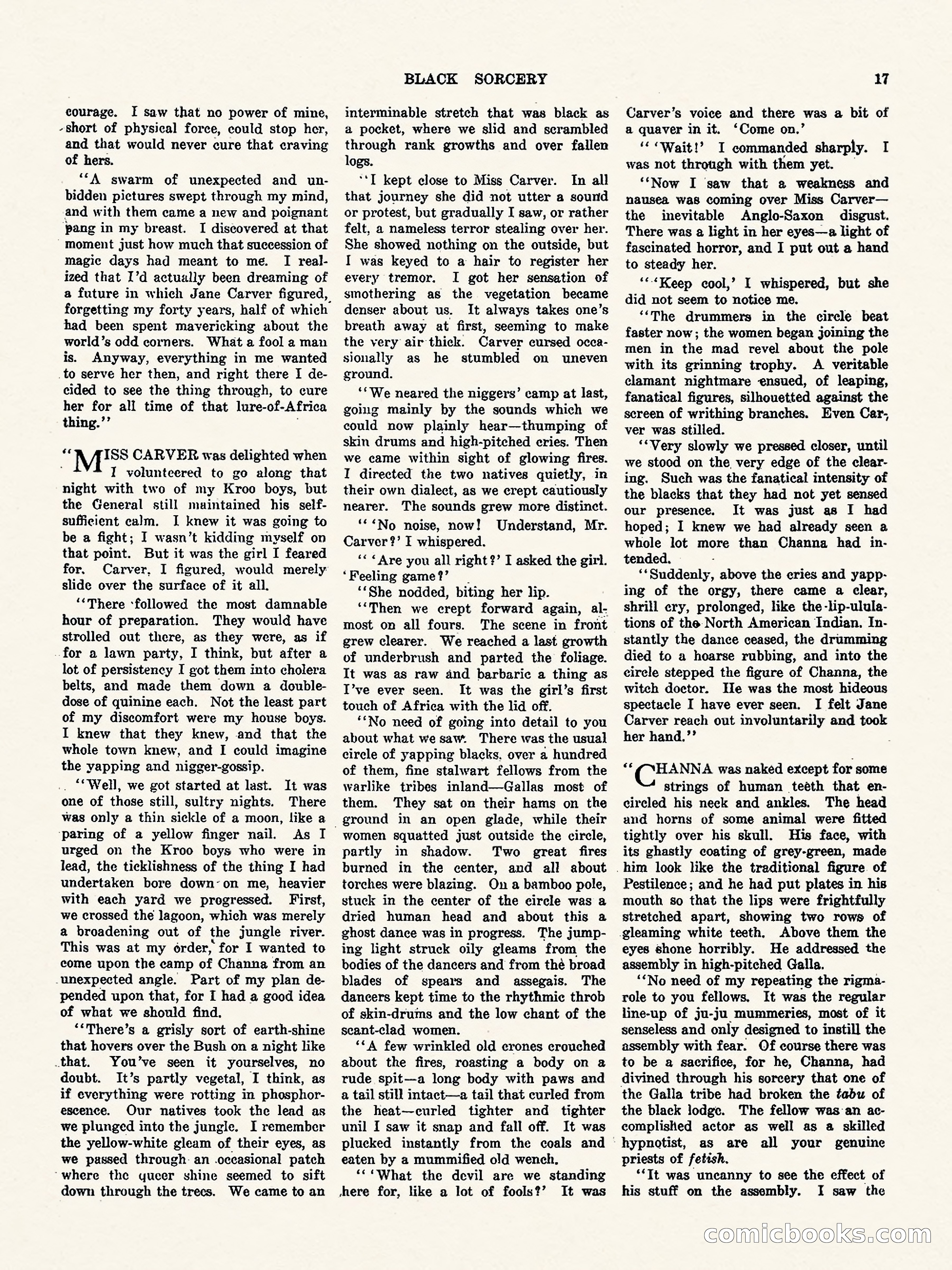 Weird Tales, Vol. 3, No. 1 — page 18 of 98