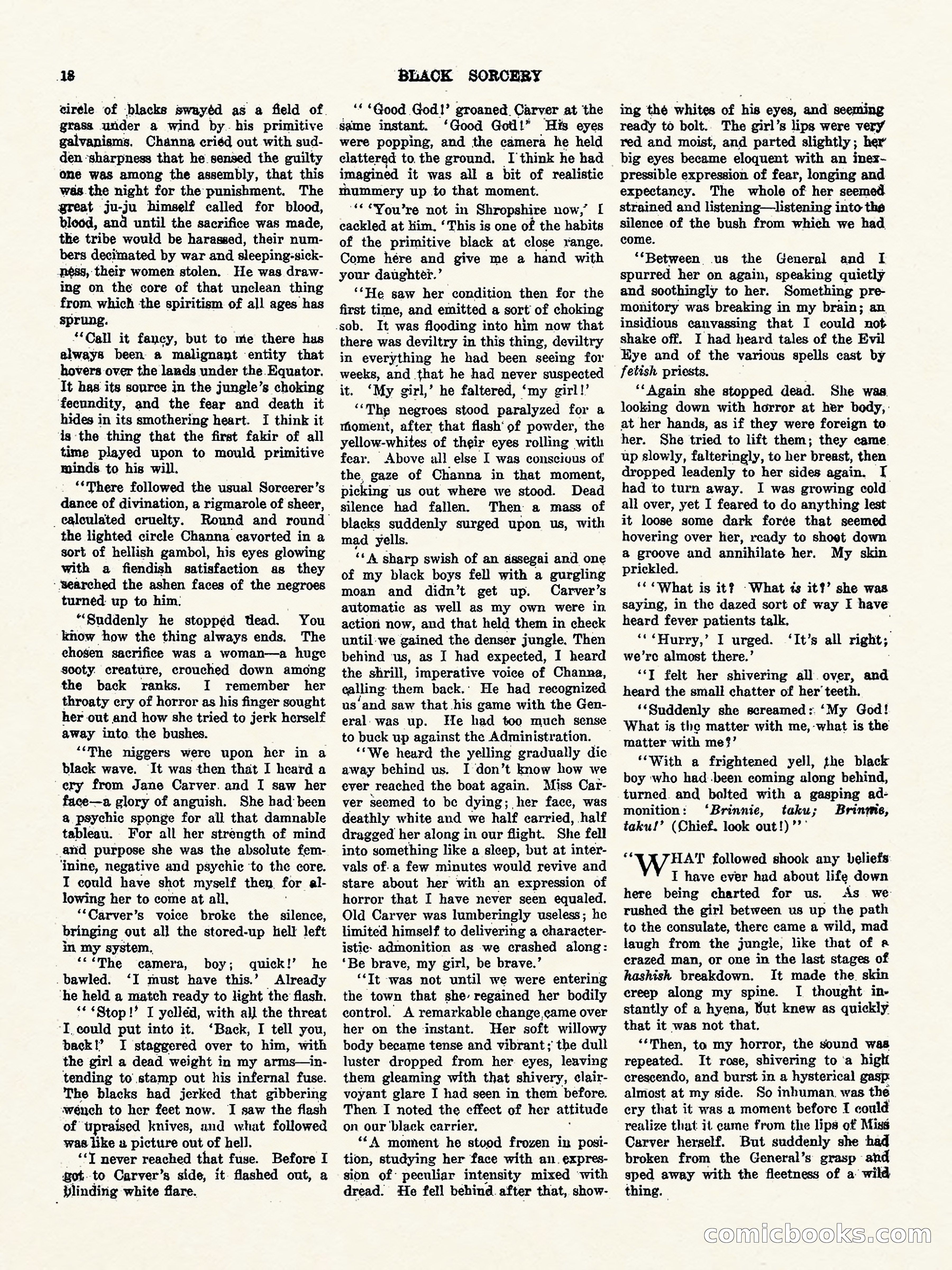 Weird Tales, Vol. 3, No. 1 — page 19 of 98