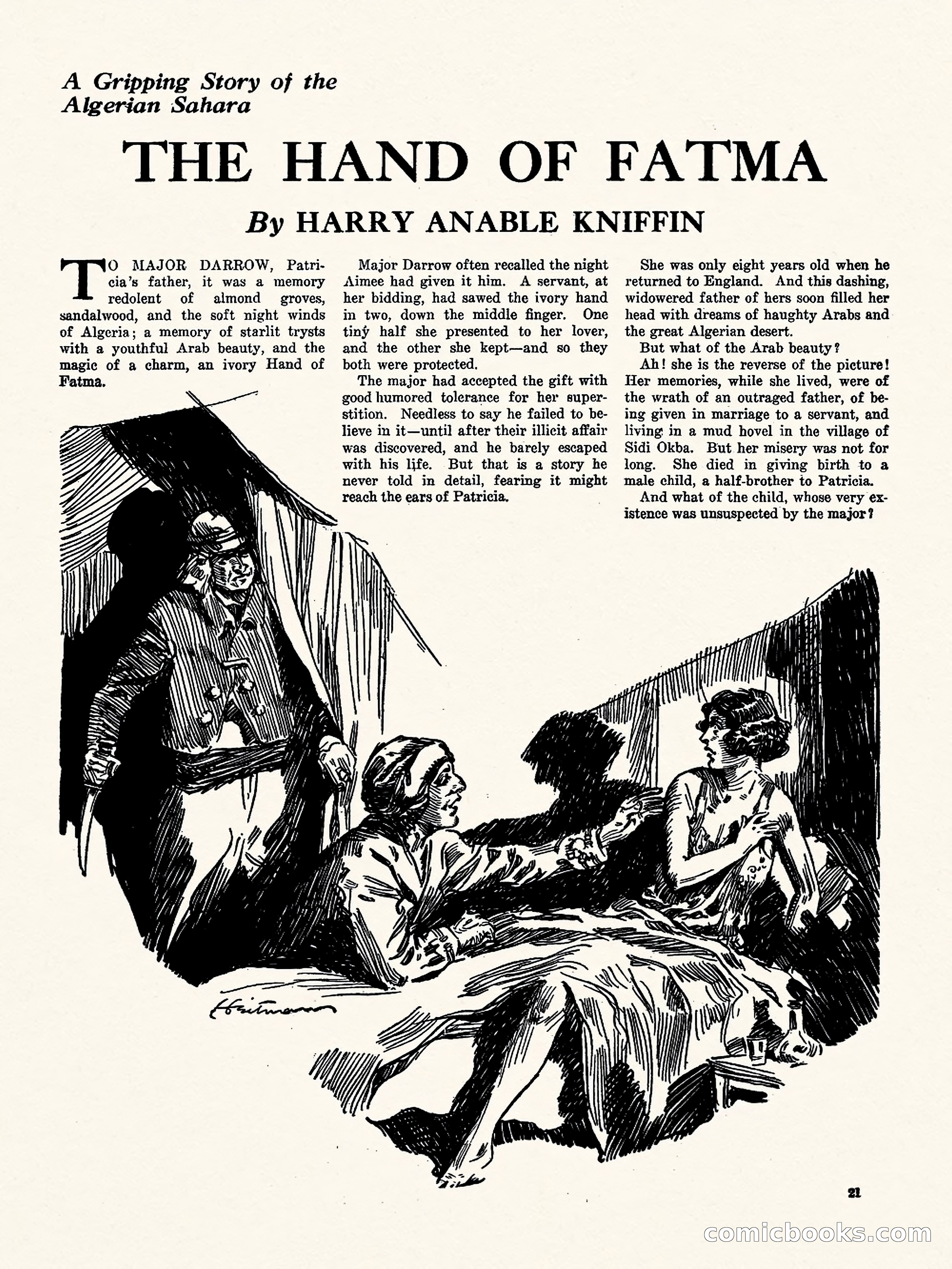 Weird Tales, Vol. 3, No. 1 — page 22 of 98
