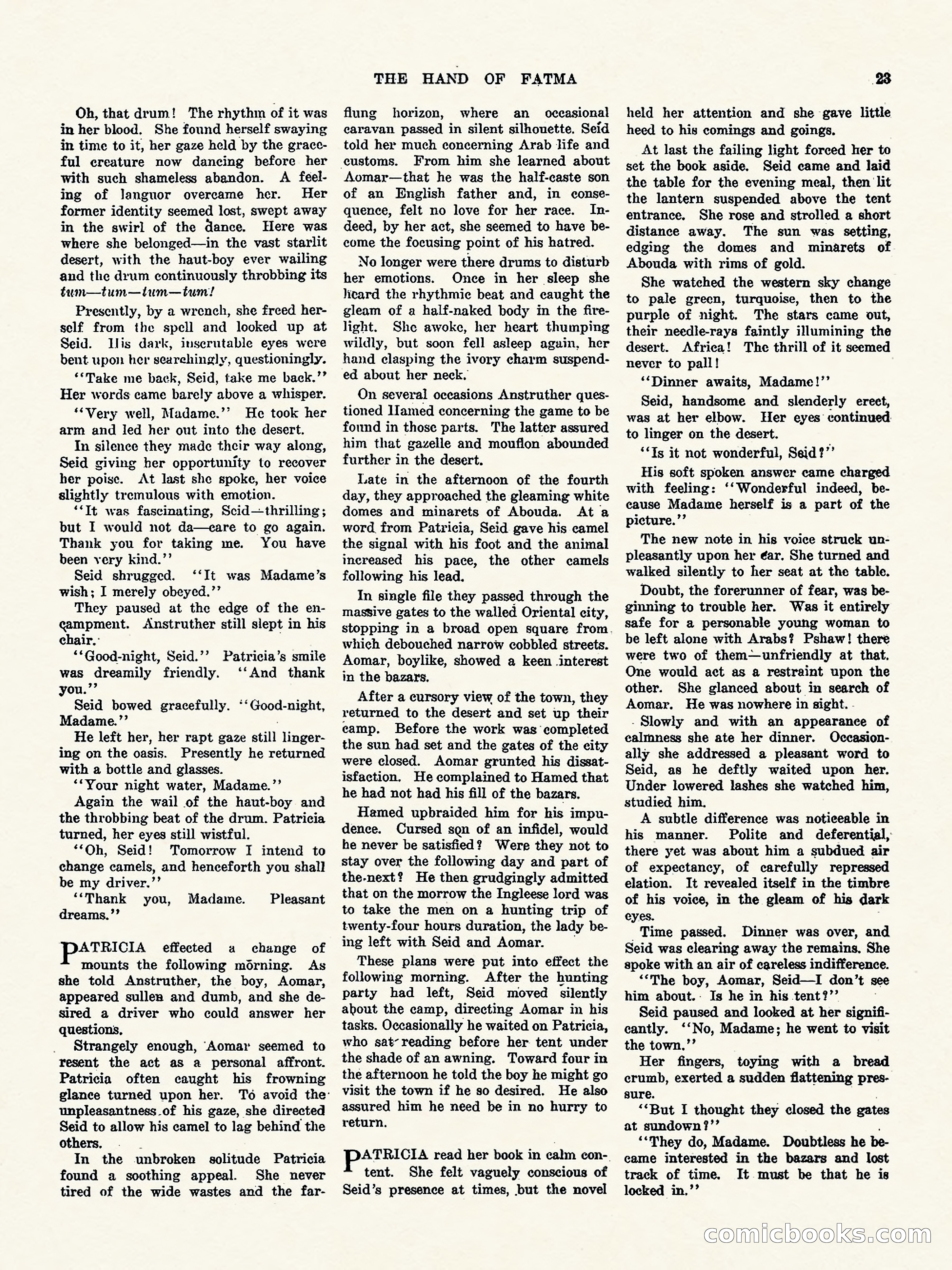 Weird Tales, Vol. 3, No. 1 — page 24 of 98