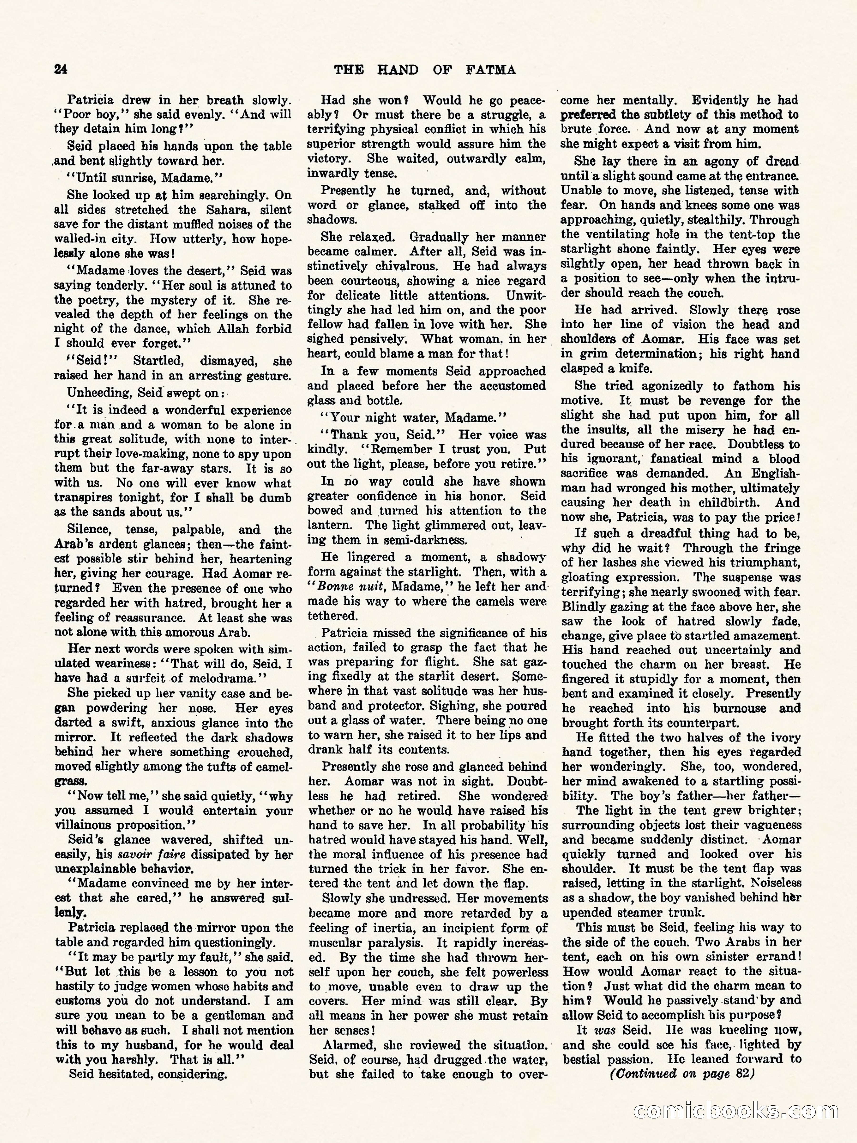 Weird Tales, Vol. 3, No. 1 — page 25 of 98