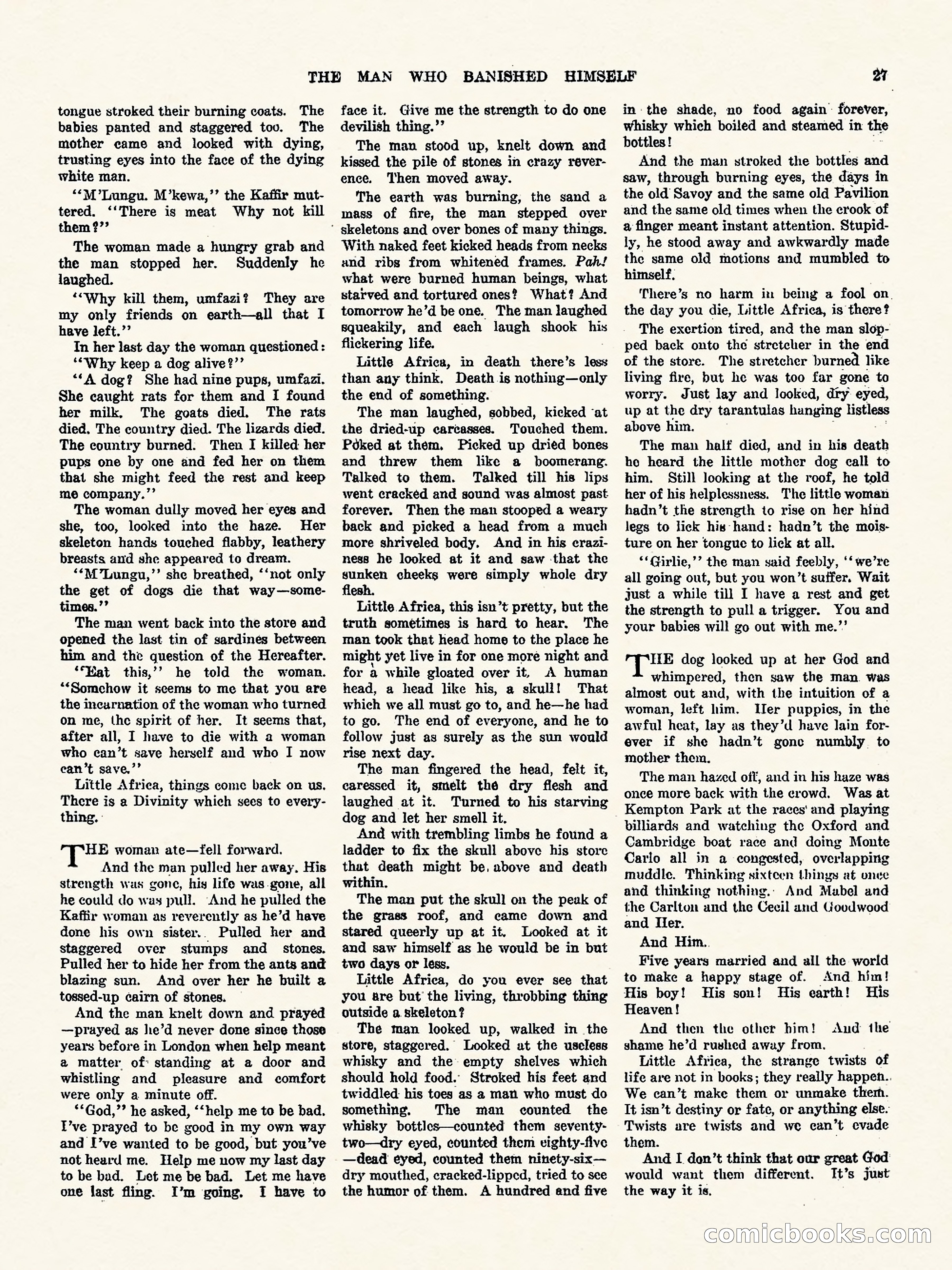 Weird Tales, Vol. 3, No. 1 — page 28 of 98