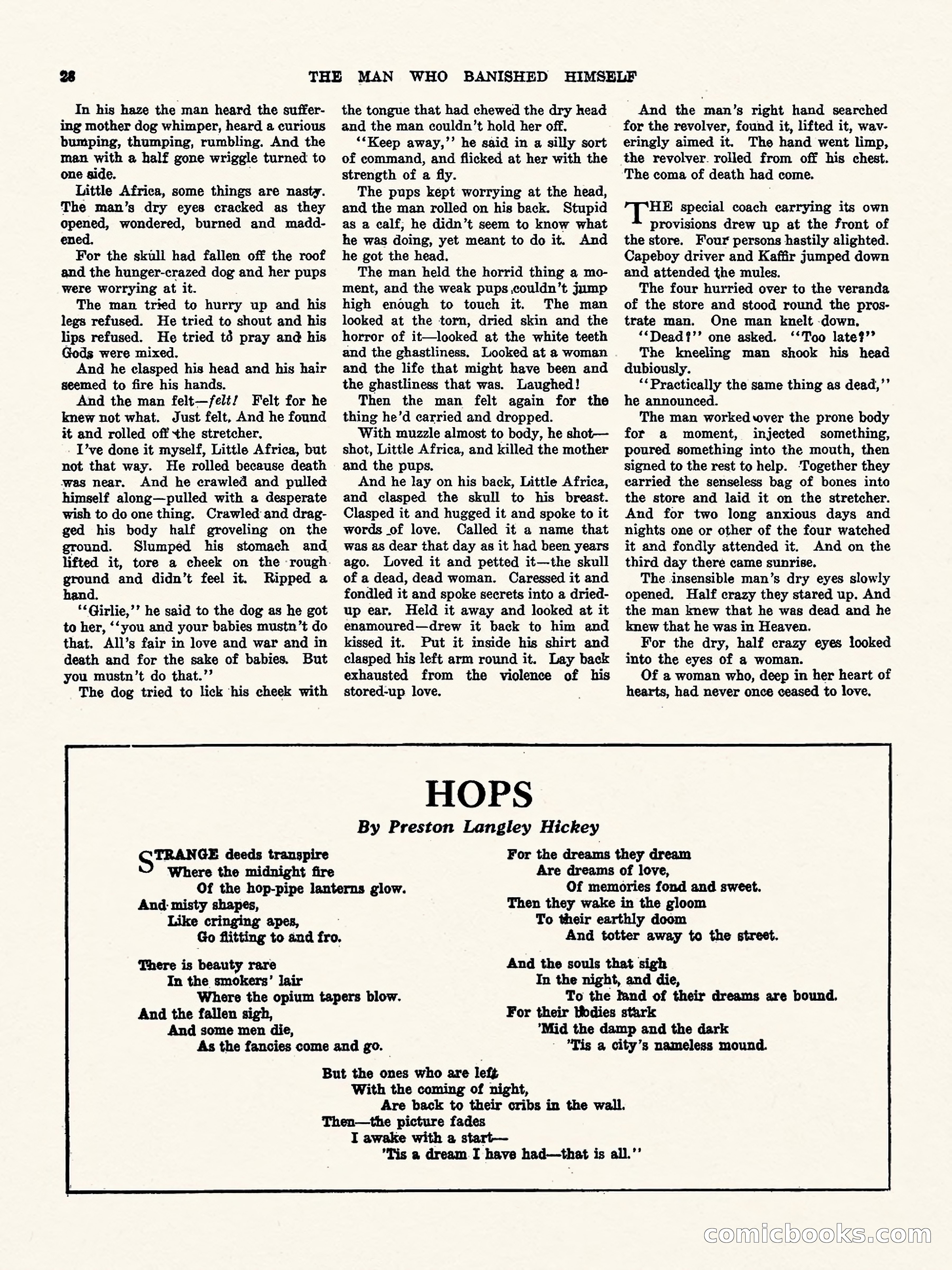 Weird Tales, Vol. 3, No. 1 — page 29 of 98
