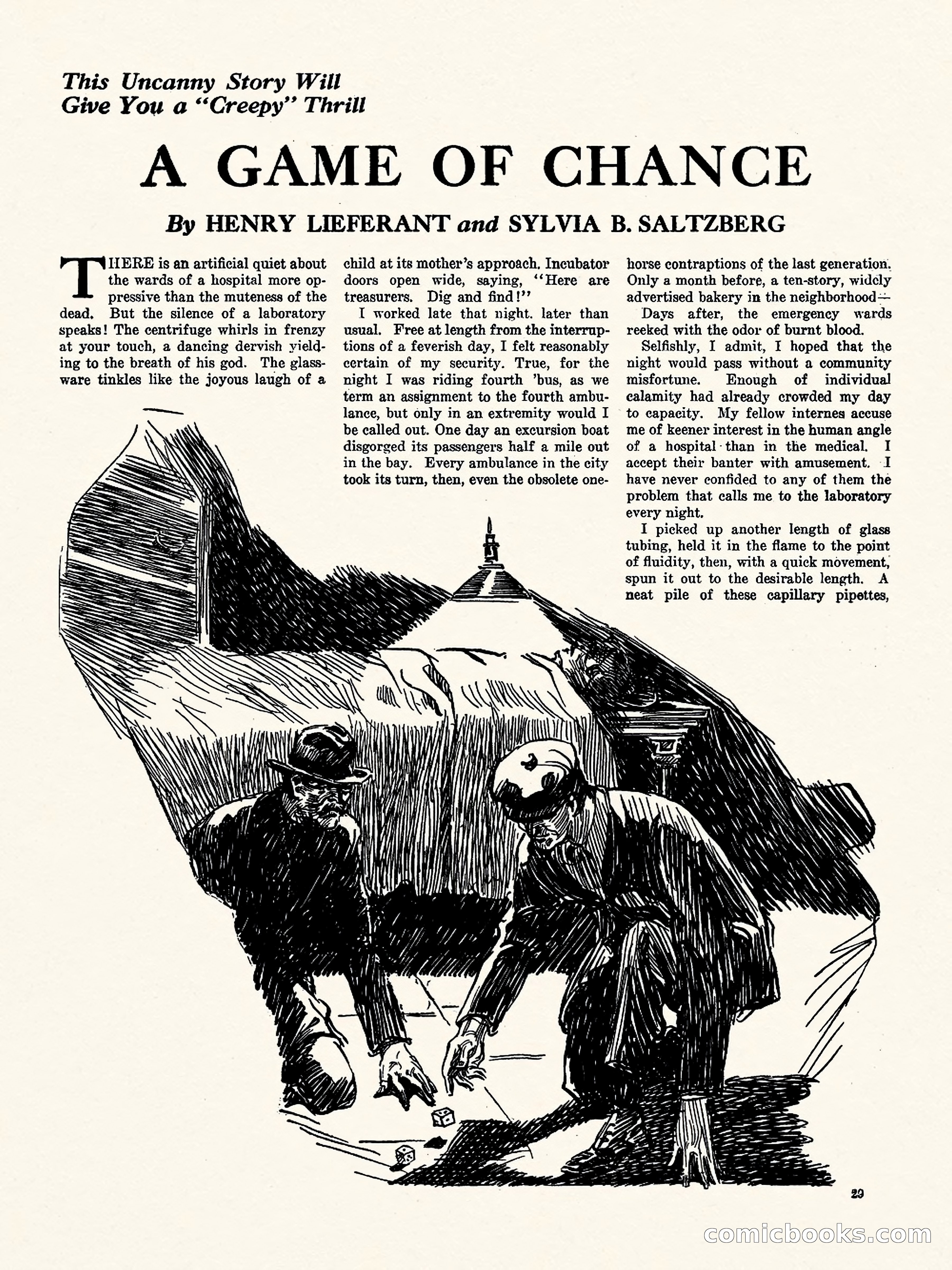 Weird Tales, Vol. 3, No. 1 — page 30 of 98