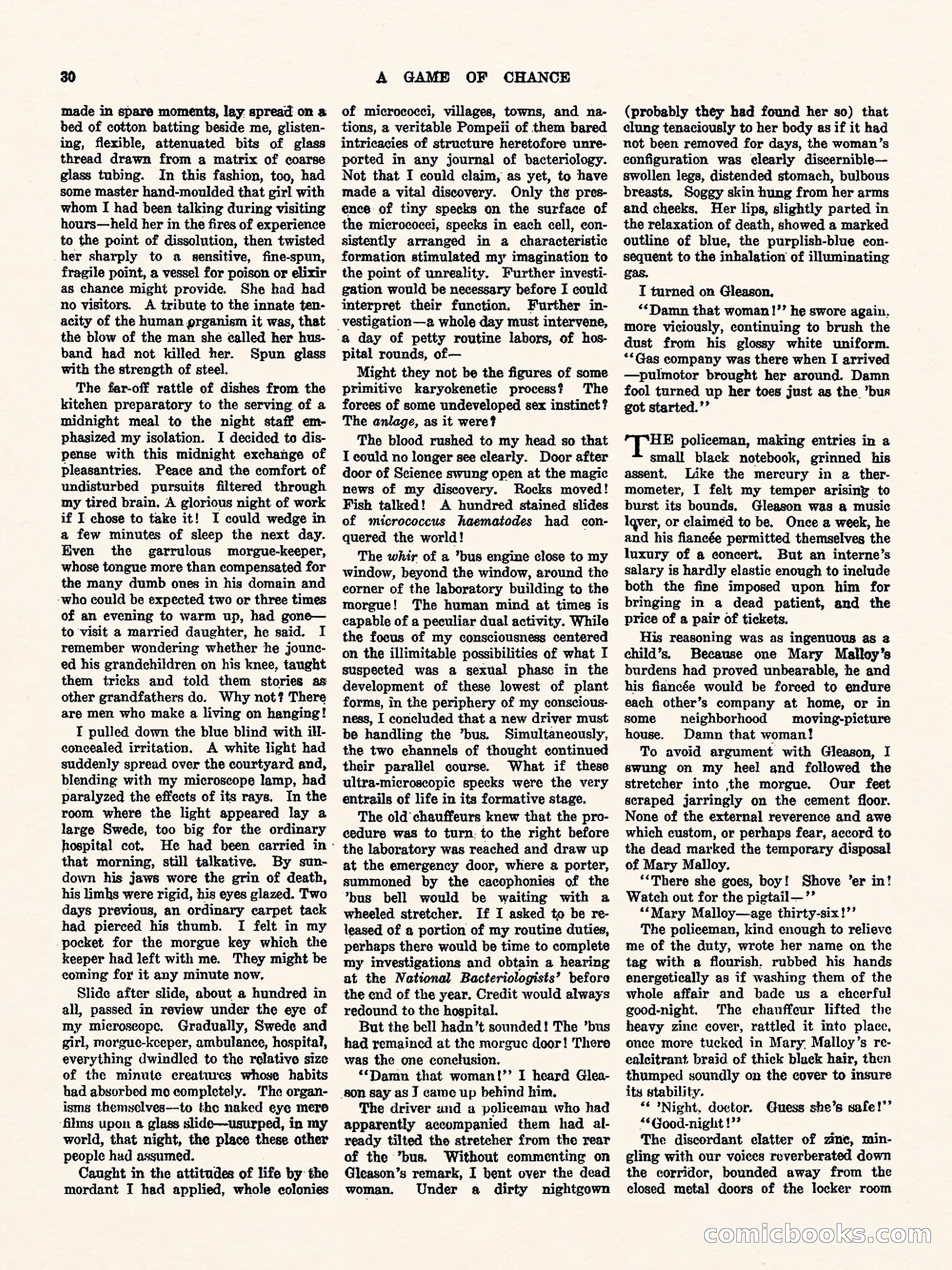 Weird Tales, Vol. 3, No. 1 — page 31 of 98