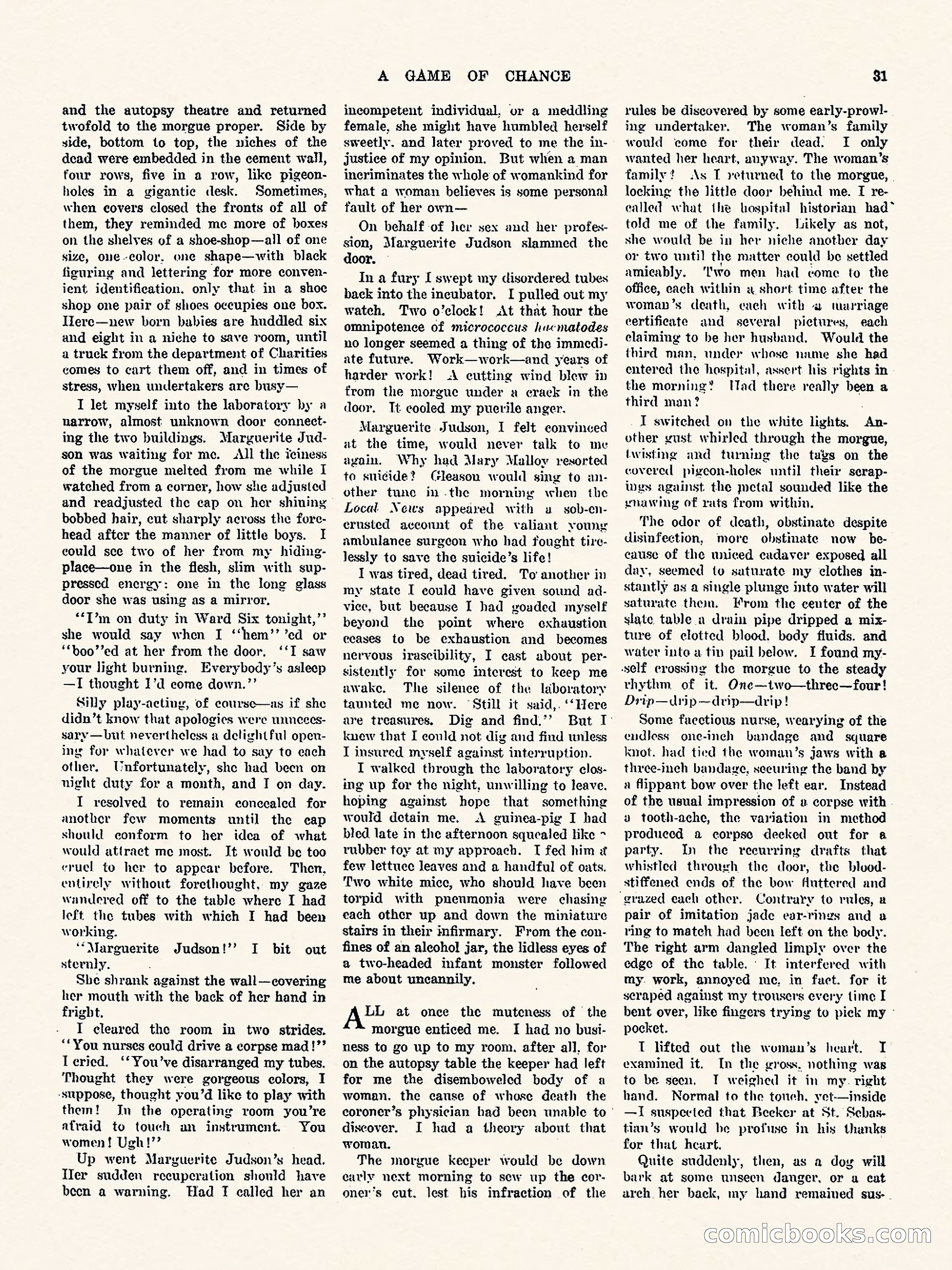 Weird Tales, Vol. 3, No. 1 — page 32 of 98