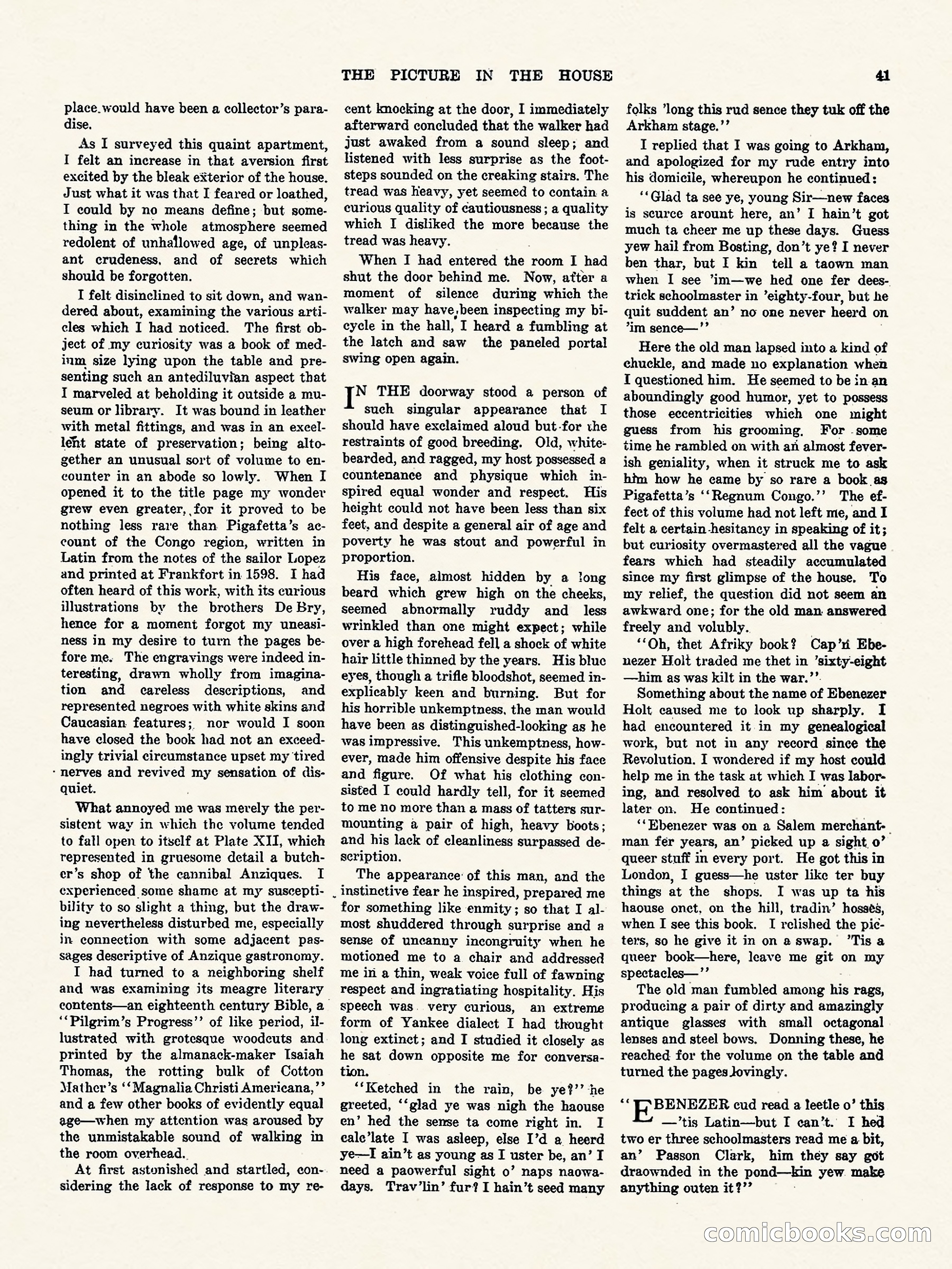 Weird Tales, Vol. 3, No. 1 — page 42 of 98