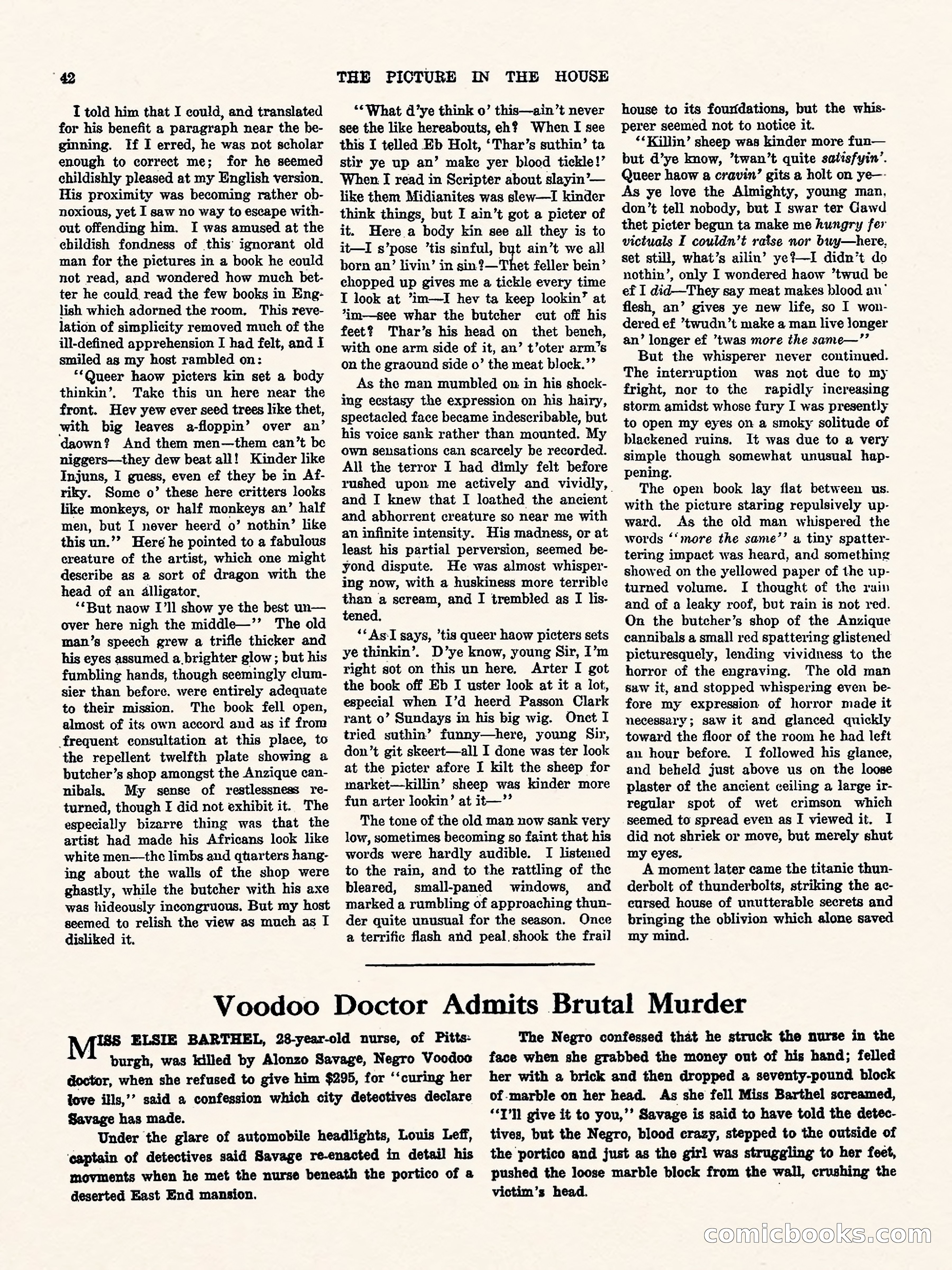 Weird Tales, Vol. 3, No. 1 — page 43 of 98