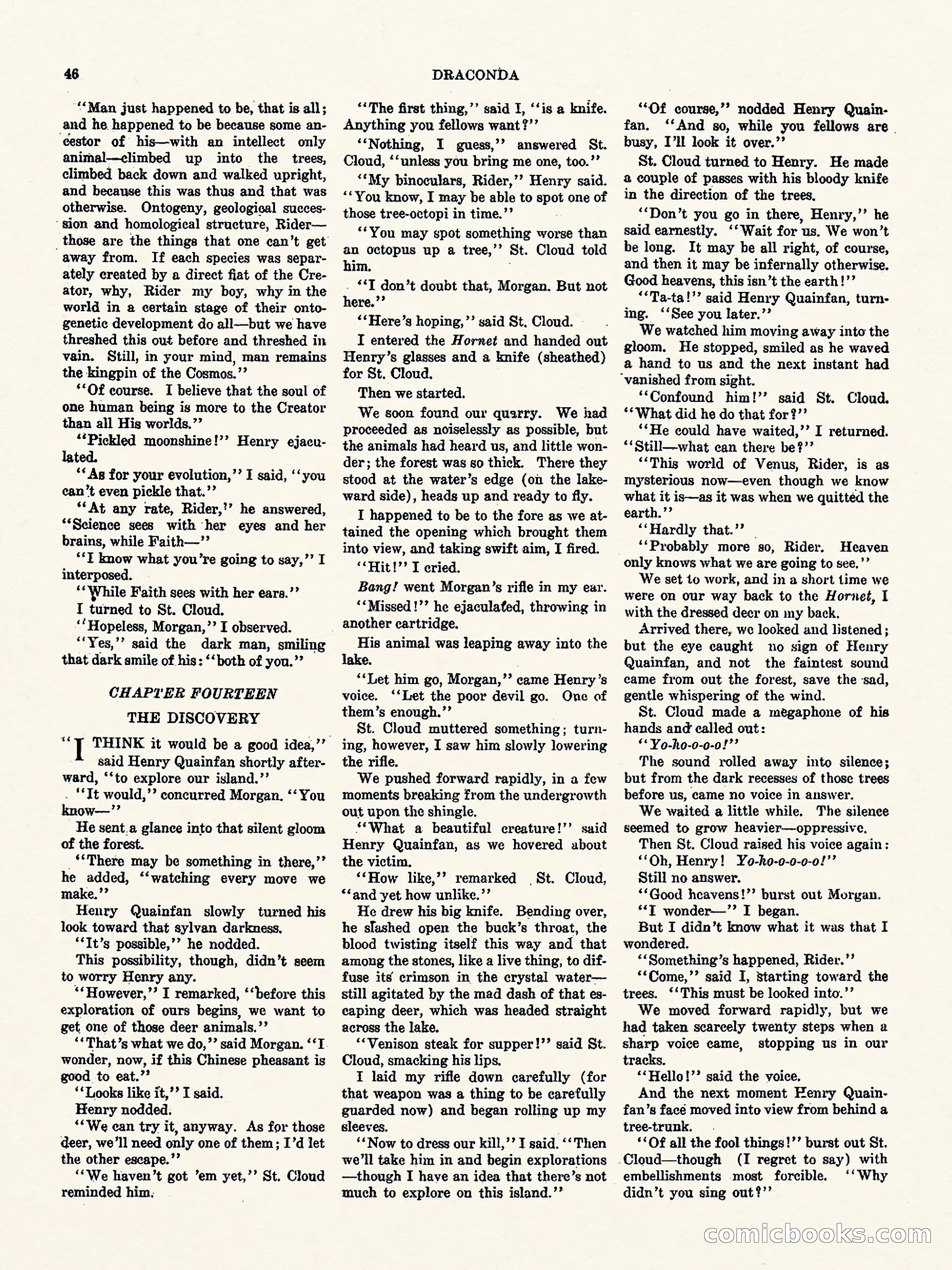 Weird Tales, Vol. 3, No. 1 — page 47 of 98
