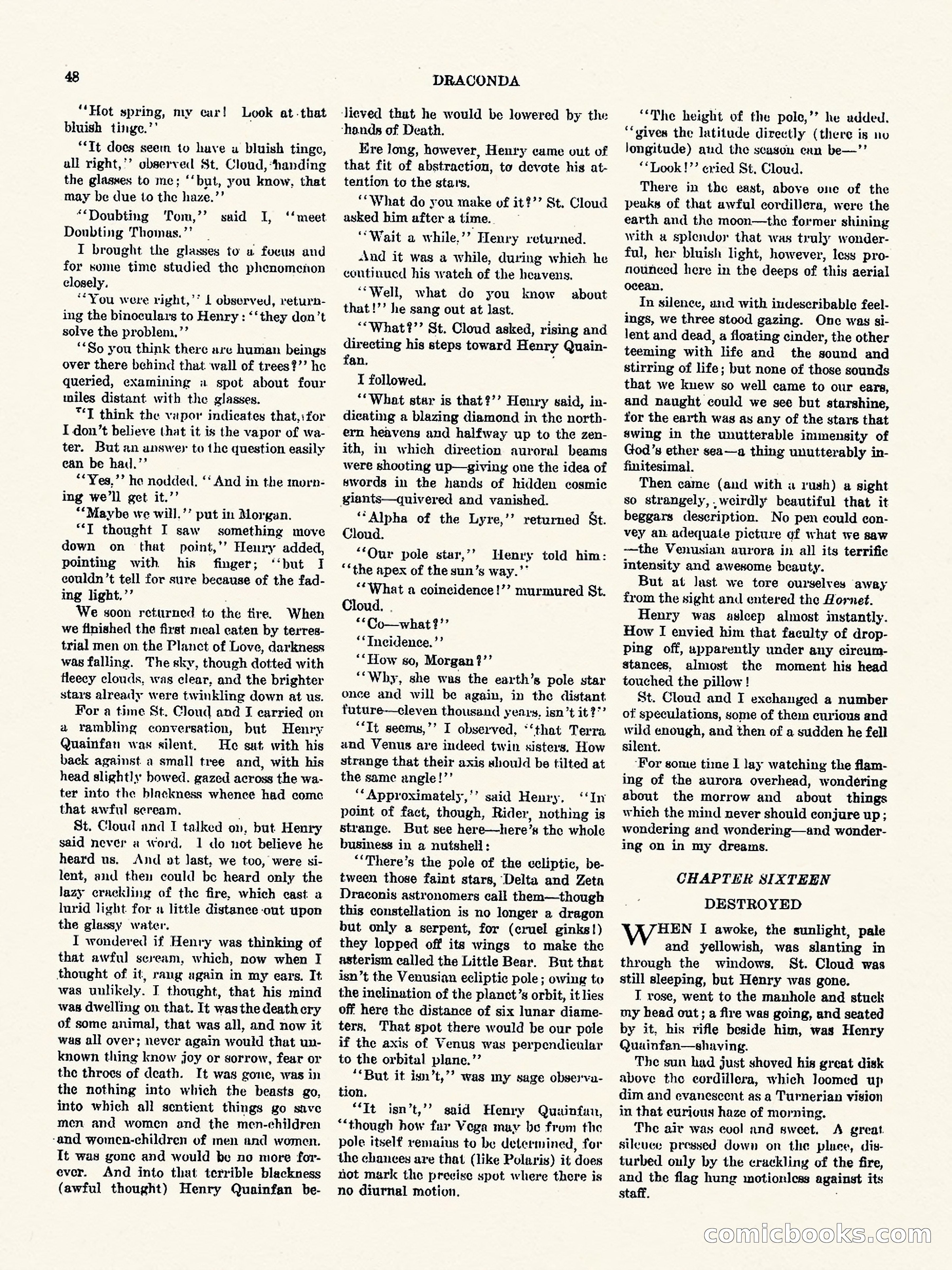 Weird Tales, Vol. 3, No. 1 — page 49 of 98
