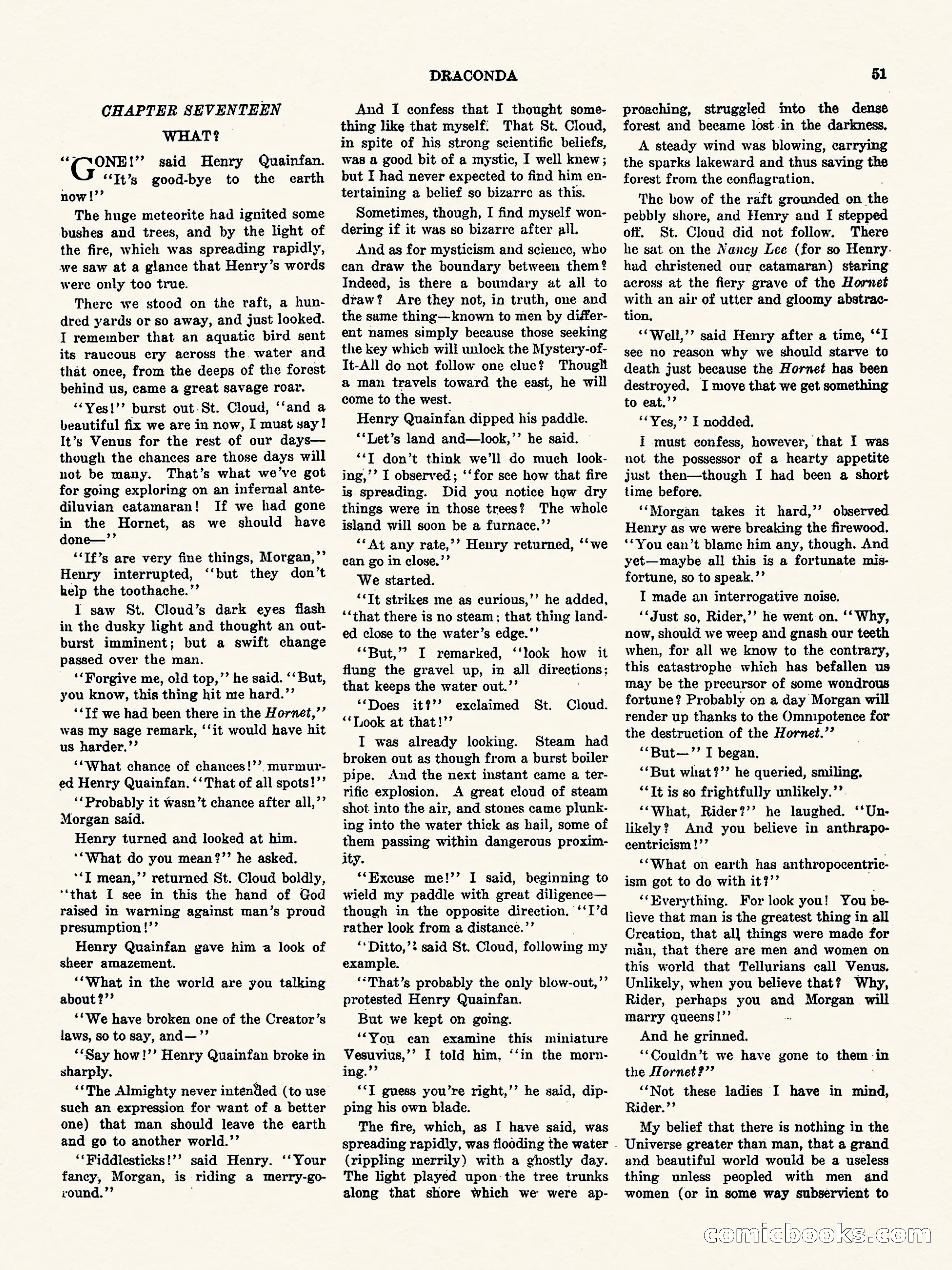 Weird Tales, Vol. 3, No. 1 — page 52 of 98