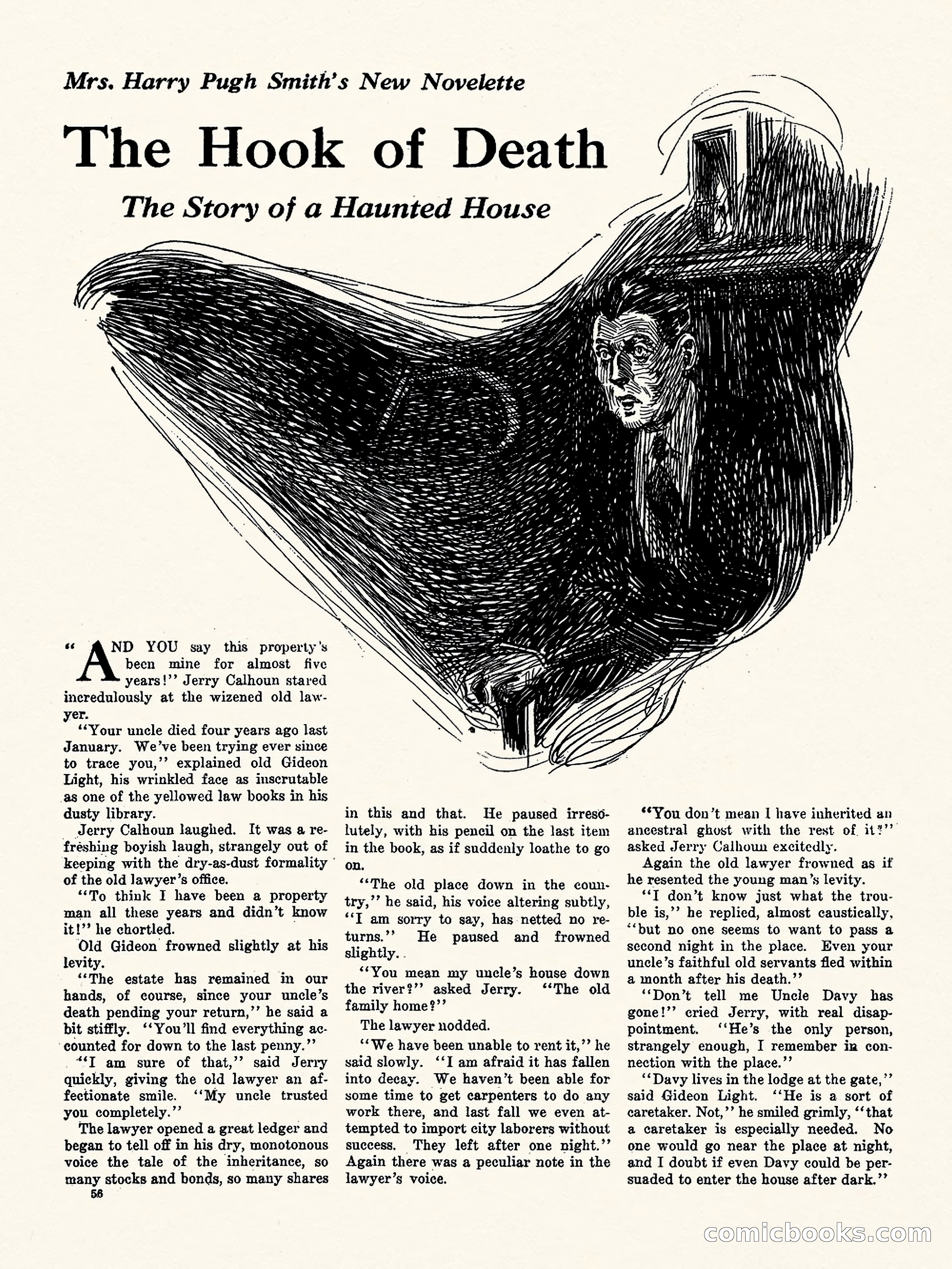 Weird Tales, Vol. 3, No. 1 — page 57 of 98