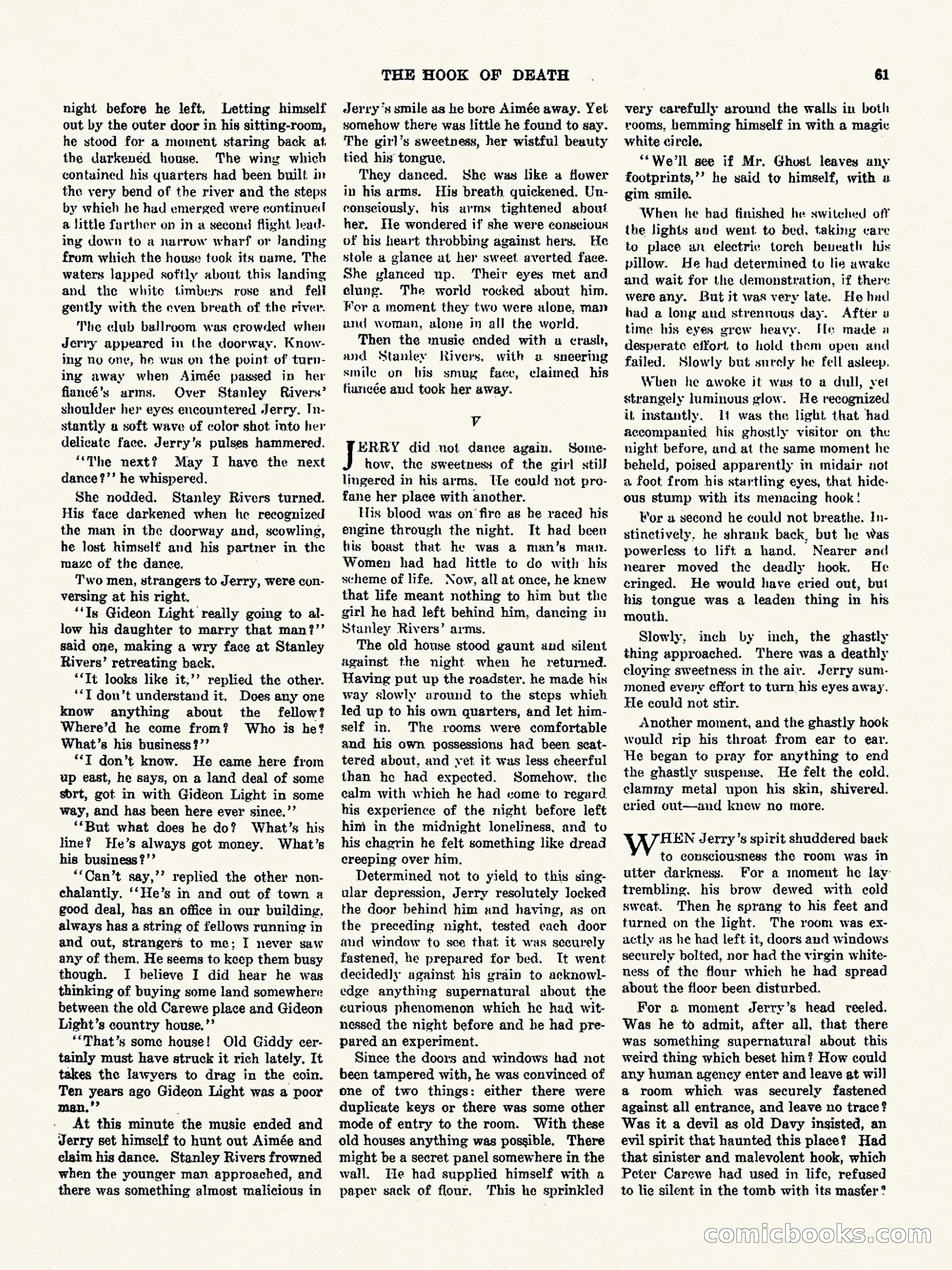 Weird Tales, Vol. 3, No. 1 — page 62 of 98