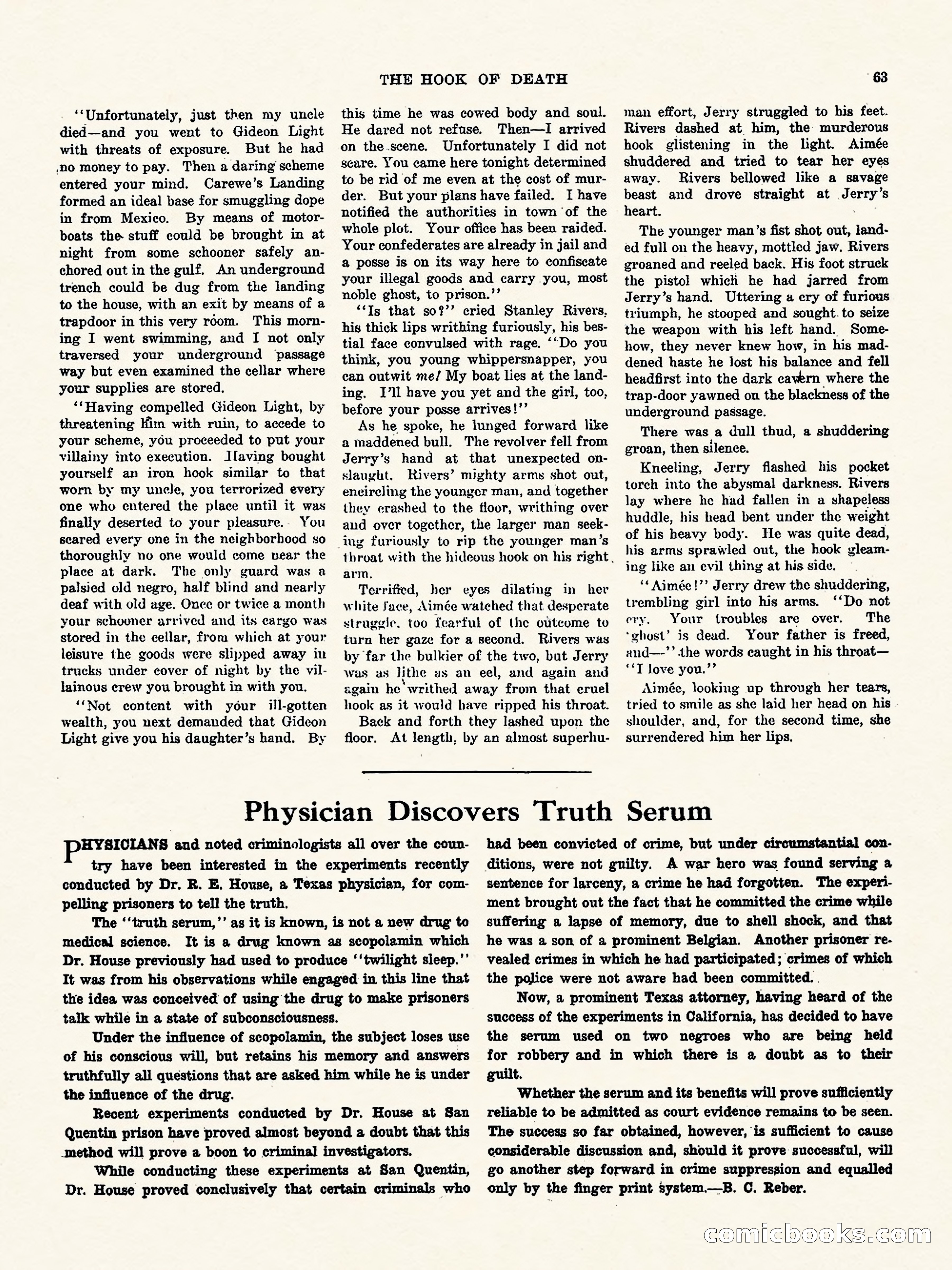 Weird Tales, Vol. 3, No. 1 — page 64 of 98