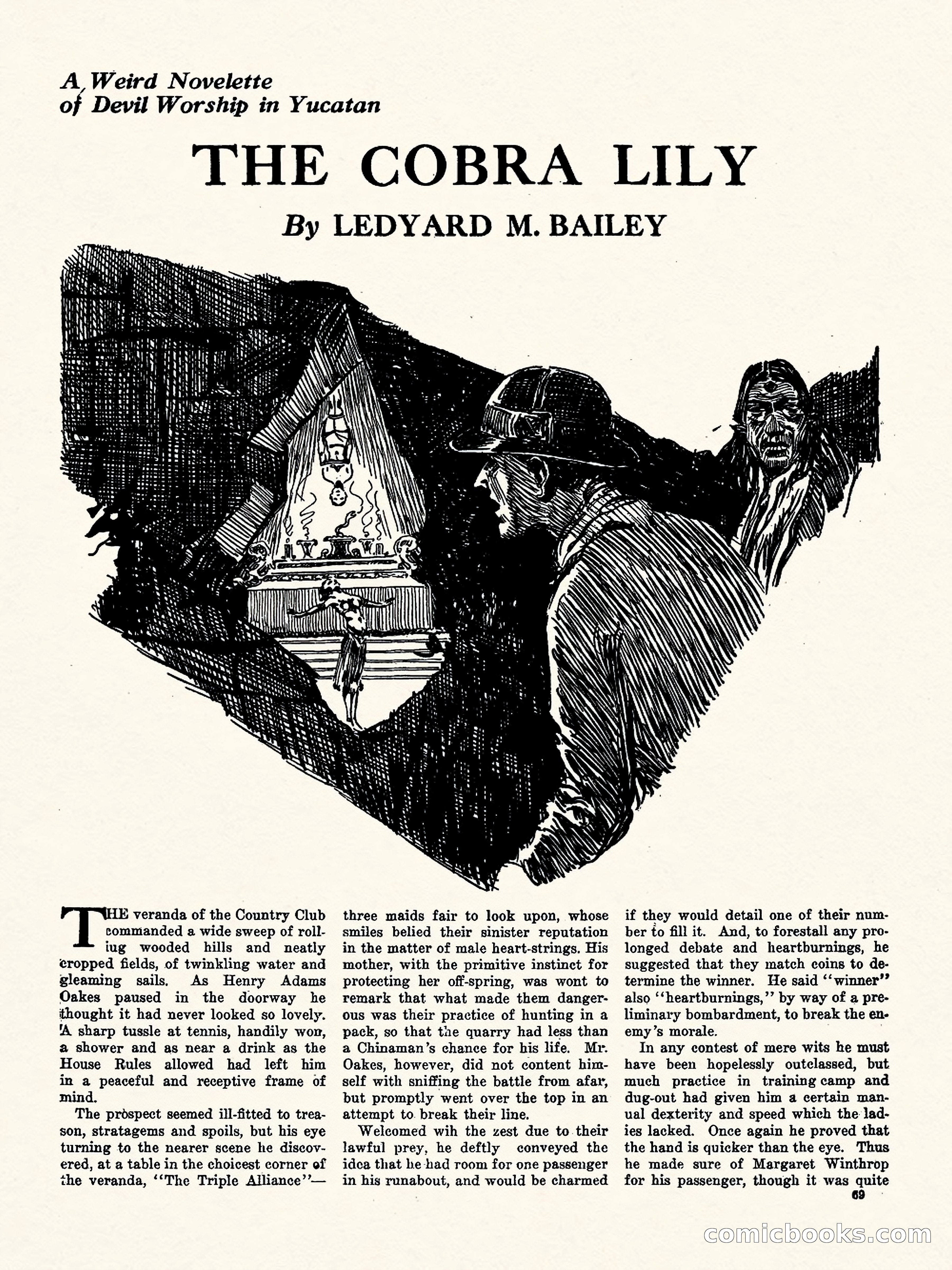 Weird Tales, Vol. 3, No. 1 — page 70 of 98
