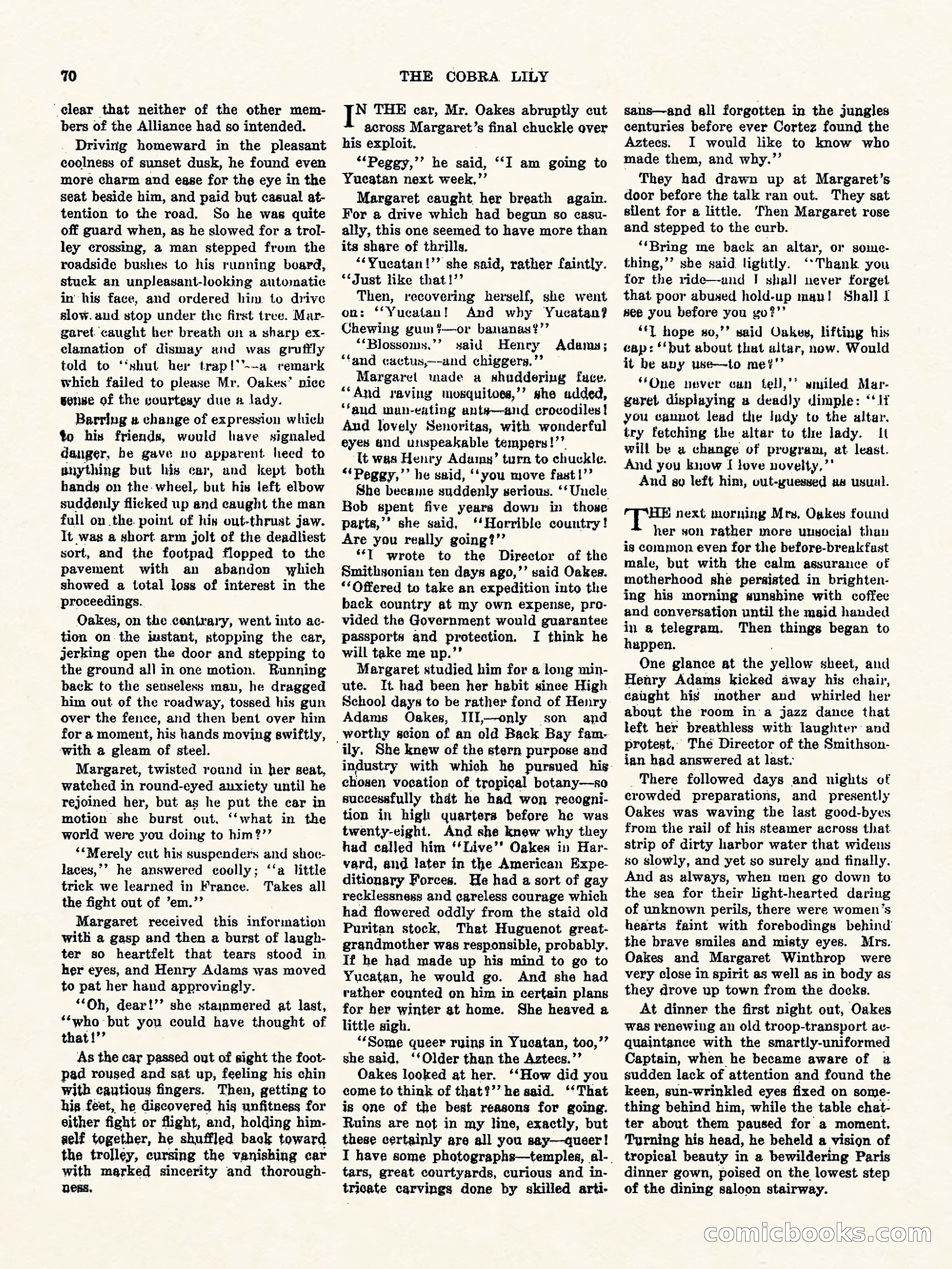 Weird Tales, Vol. 3, No. 1 — page 71 of 98