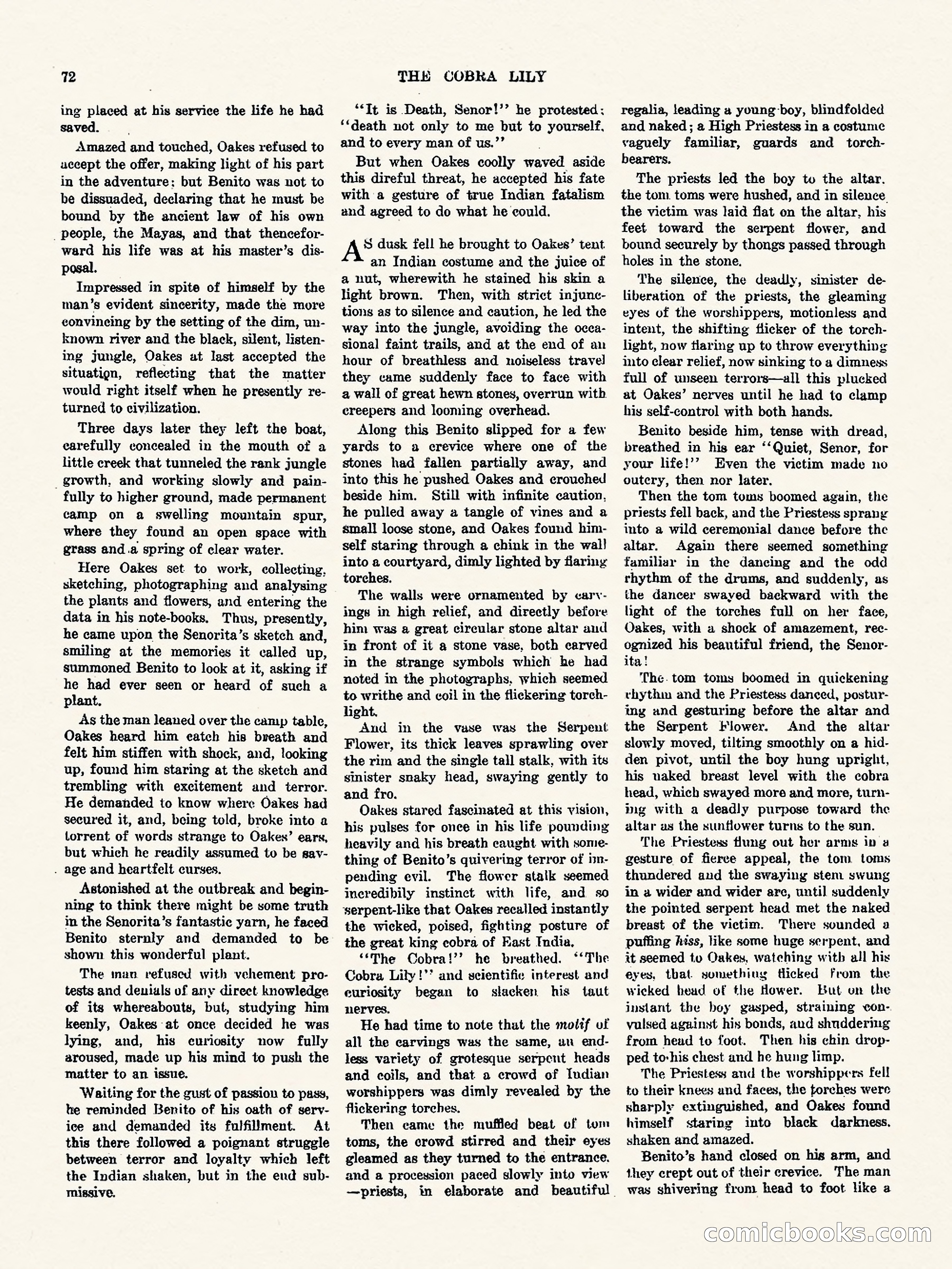 Weird Tales, Vol. 3, No. 1 — page 73 of 98