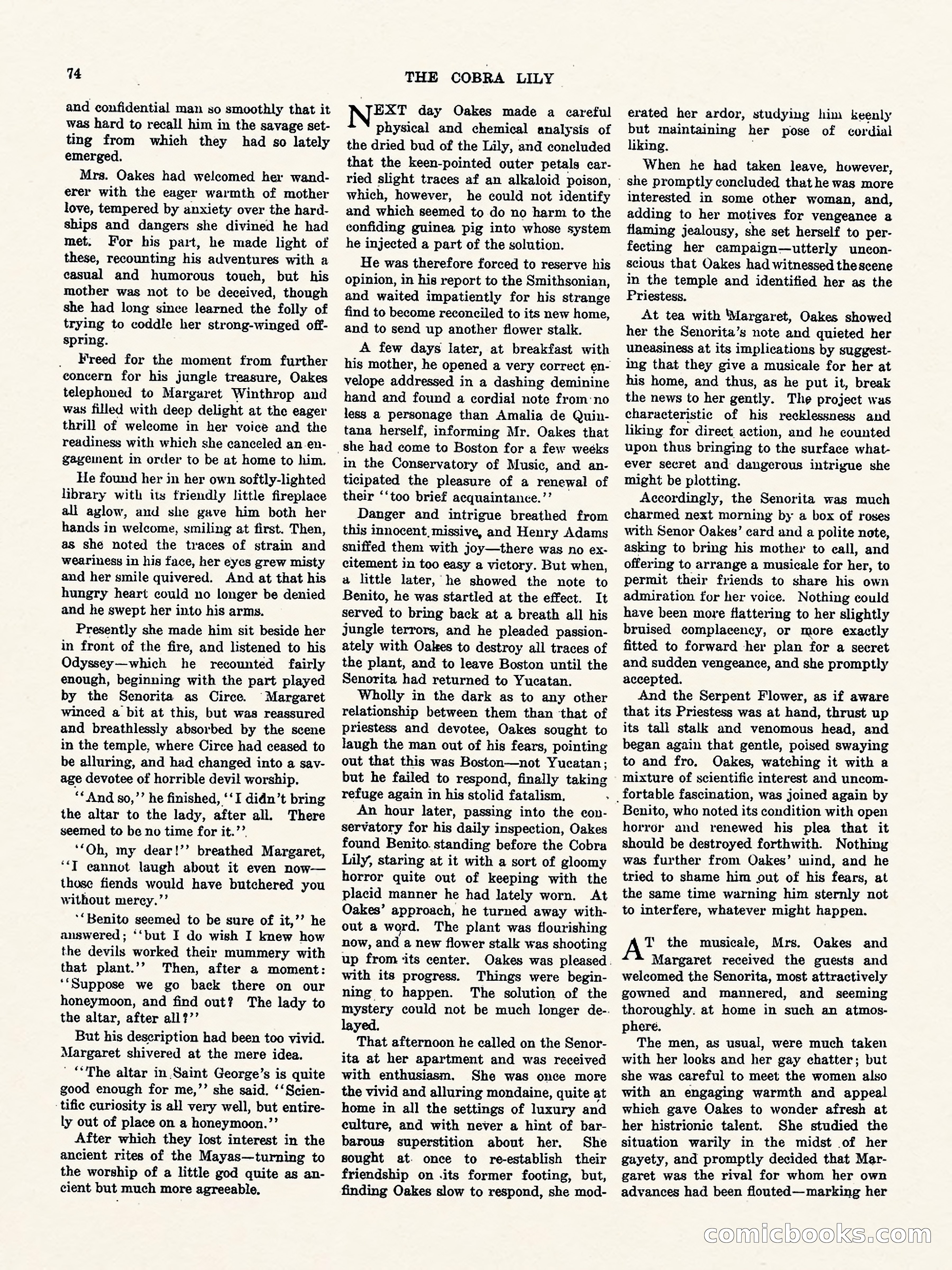 Weird Tales, Vol. 3, No. 1 — page 75 of 98