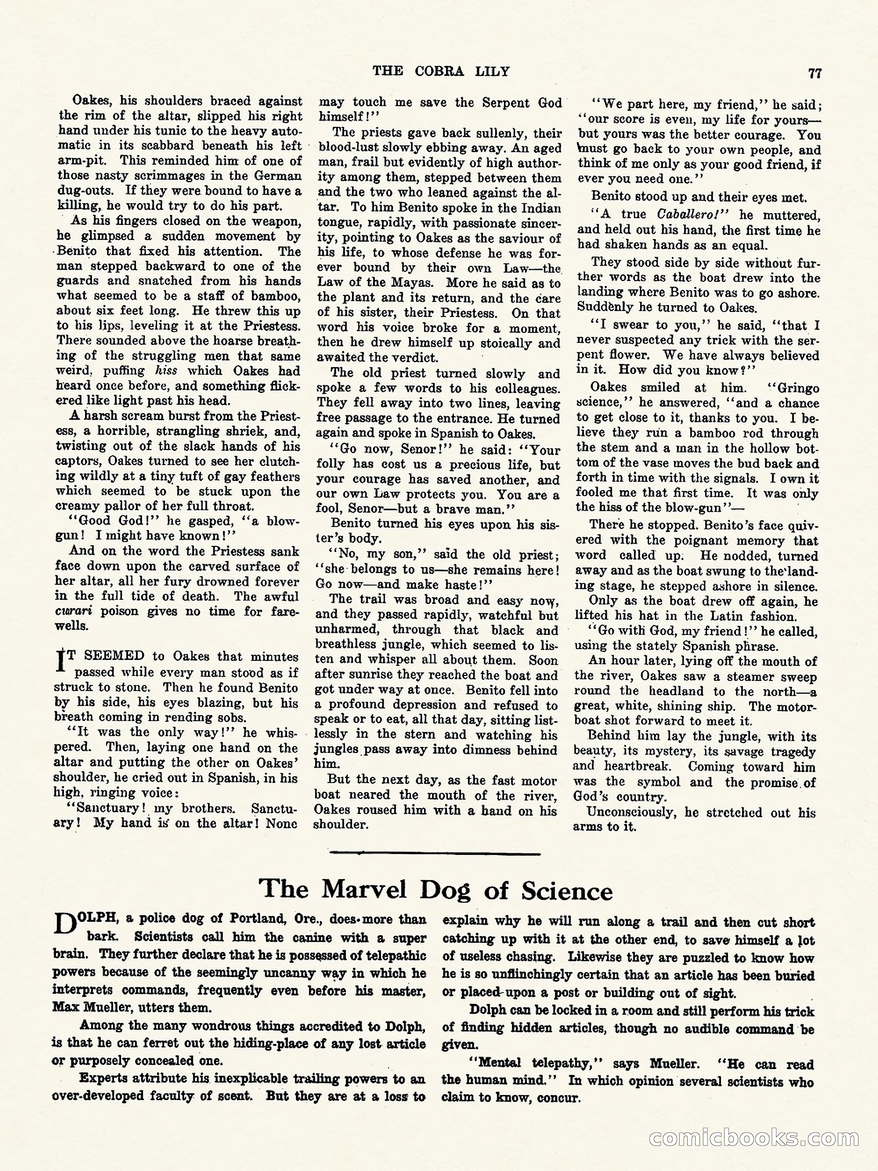 Weird Tales, Vol. 3, No. 1 — page 78 of 98