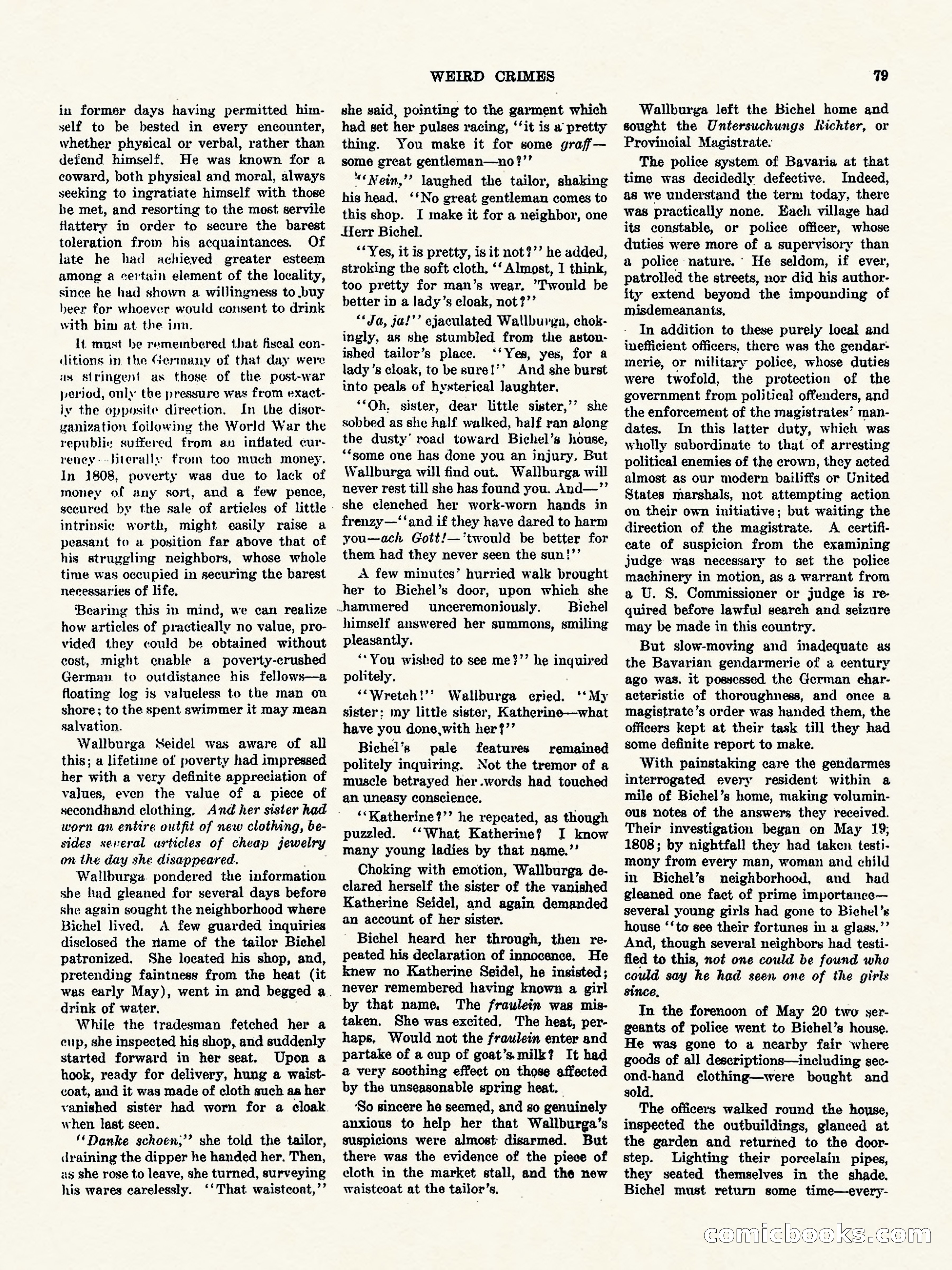 Weird Tales, Vol. 3, No. 1 — page 80 of 98