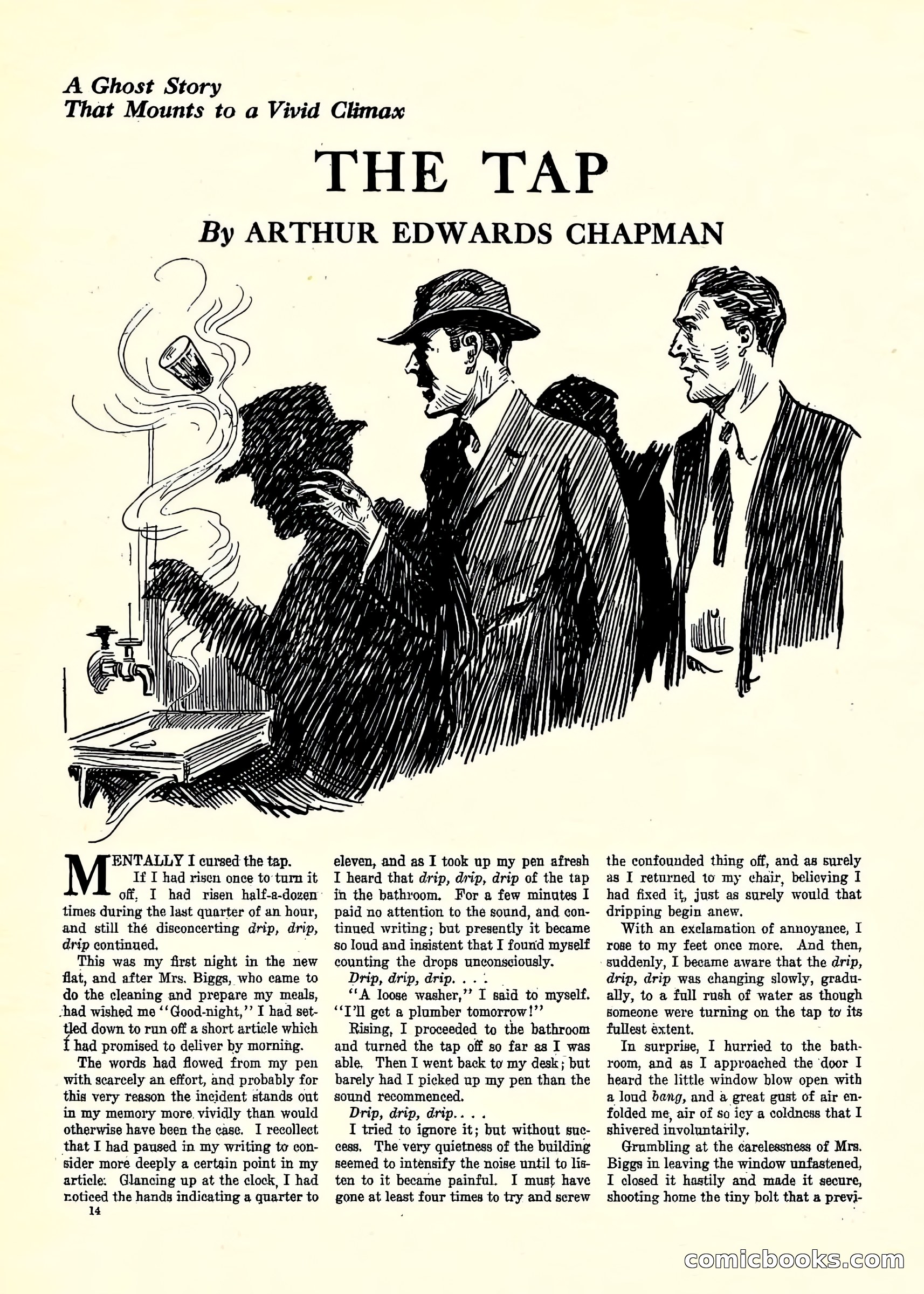Weird Tales, Vol. 3, No. 2 — page 15 of 98