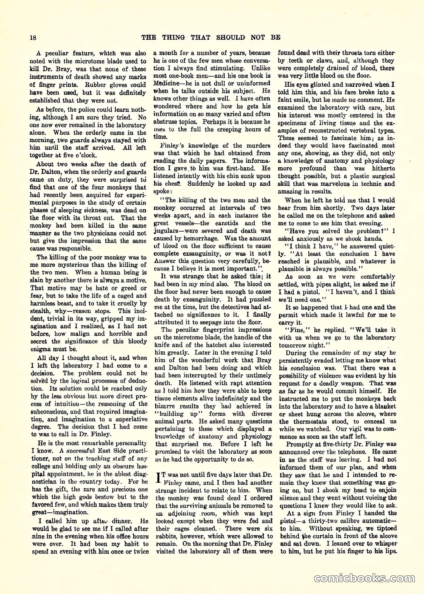 Weird Tales, Vol. 3, No. 2 — page 19 of 98