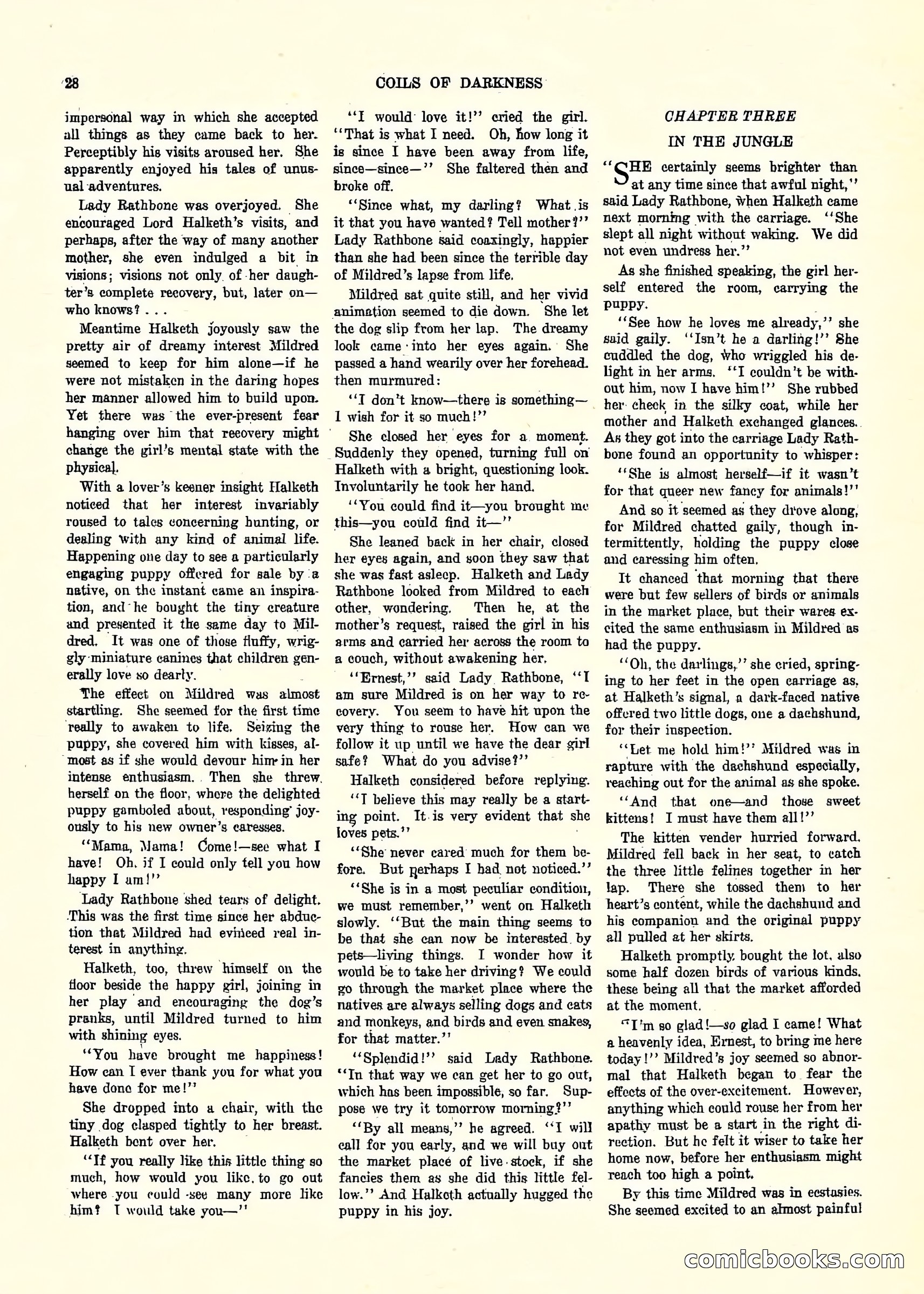 Weird Tales, Vol. 3, No. 2 — page 29 of 98