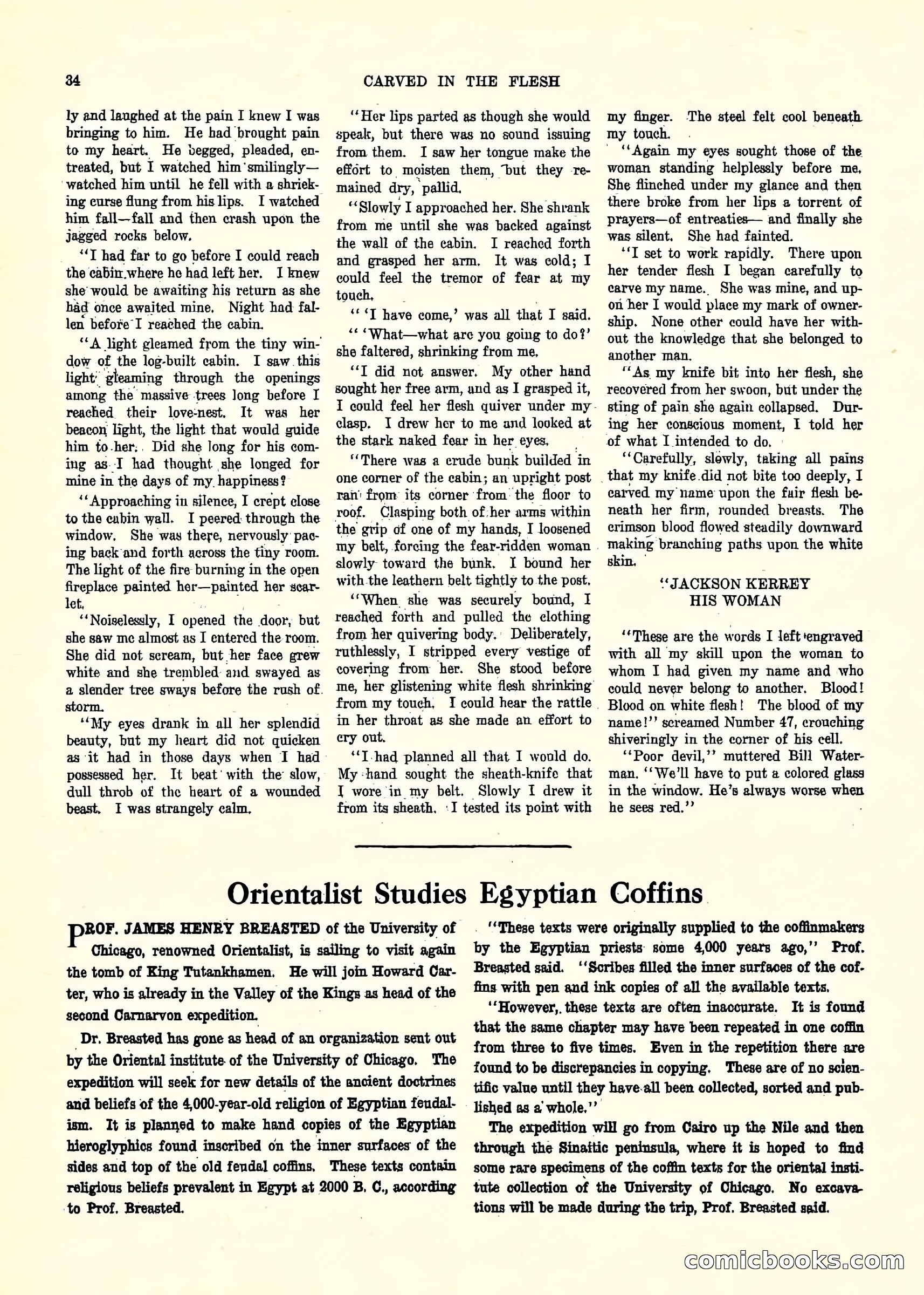 Weird Tales, Vol. 3, No. 2 — page 35 of 98
