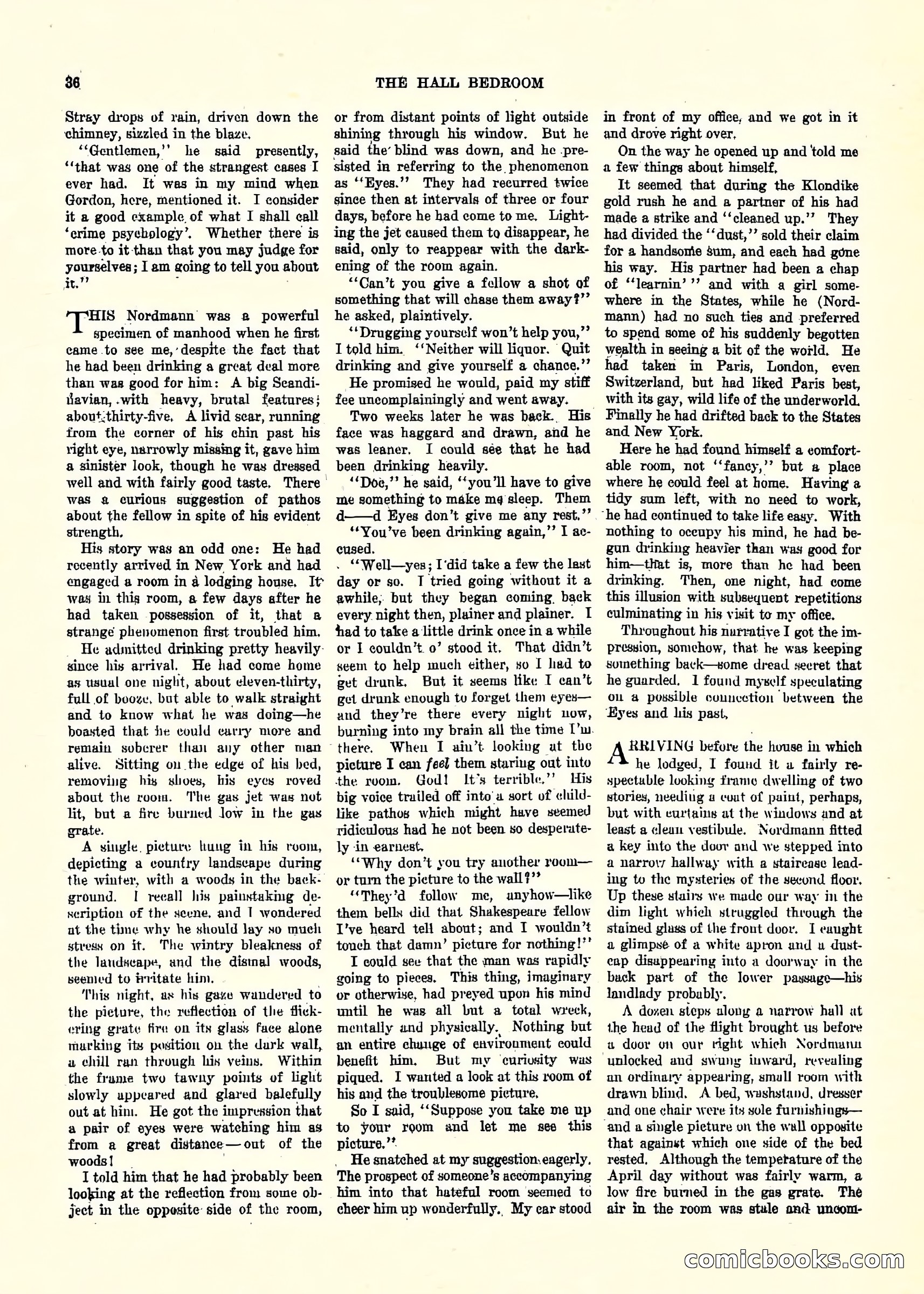 Weird Tales, Vol. 3, No. 2 — page 37 of 98