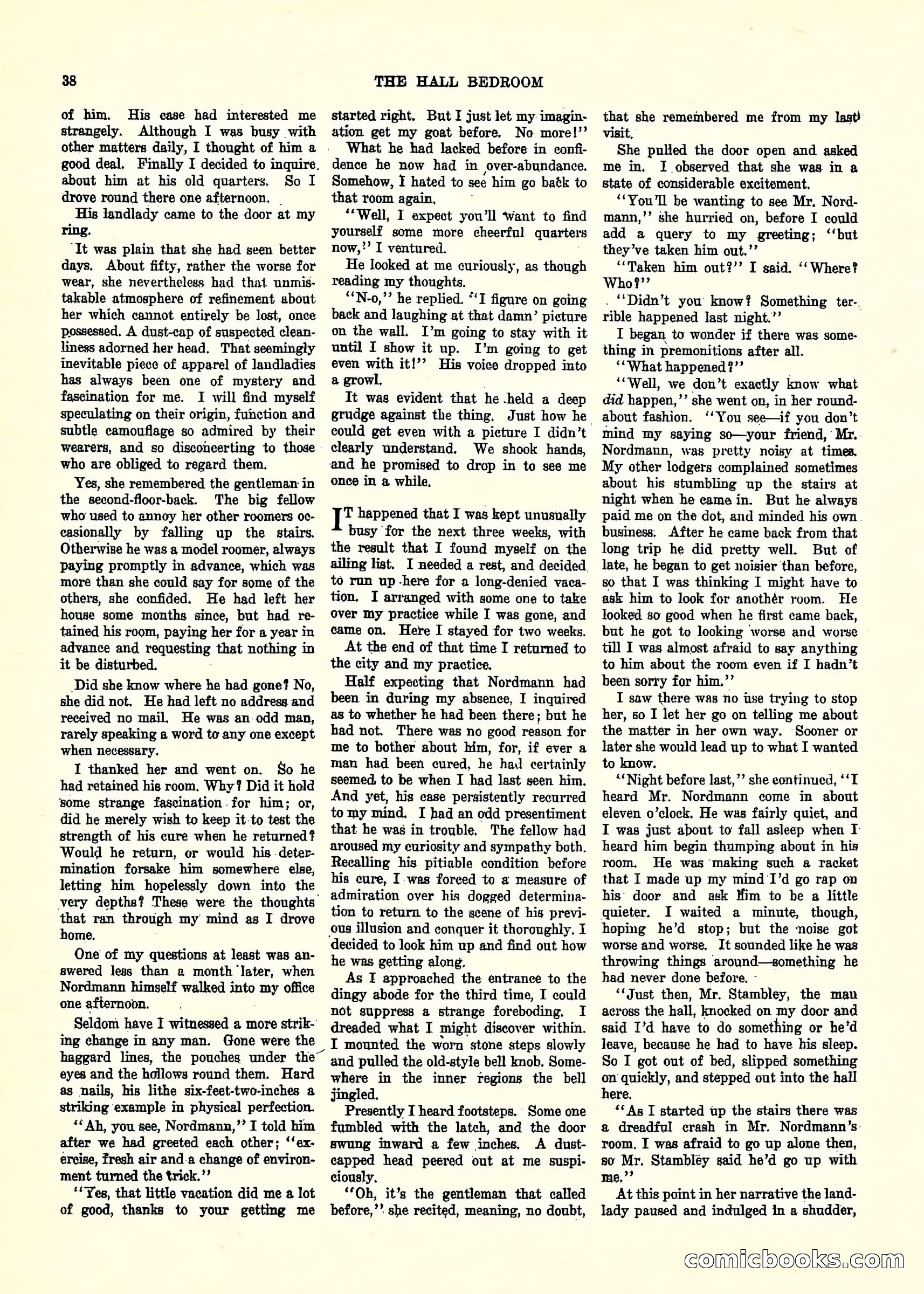 Weird Tales, Vol. 3, No. 2 — page 39 of 98