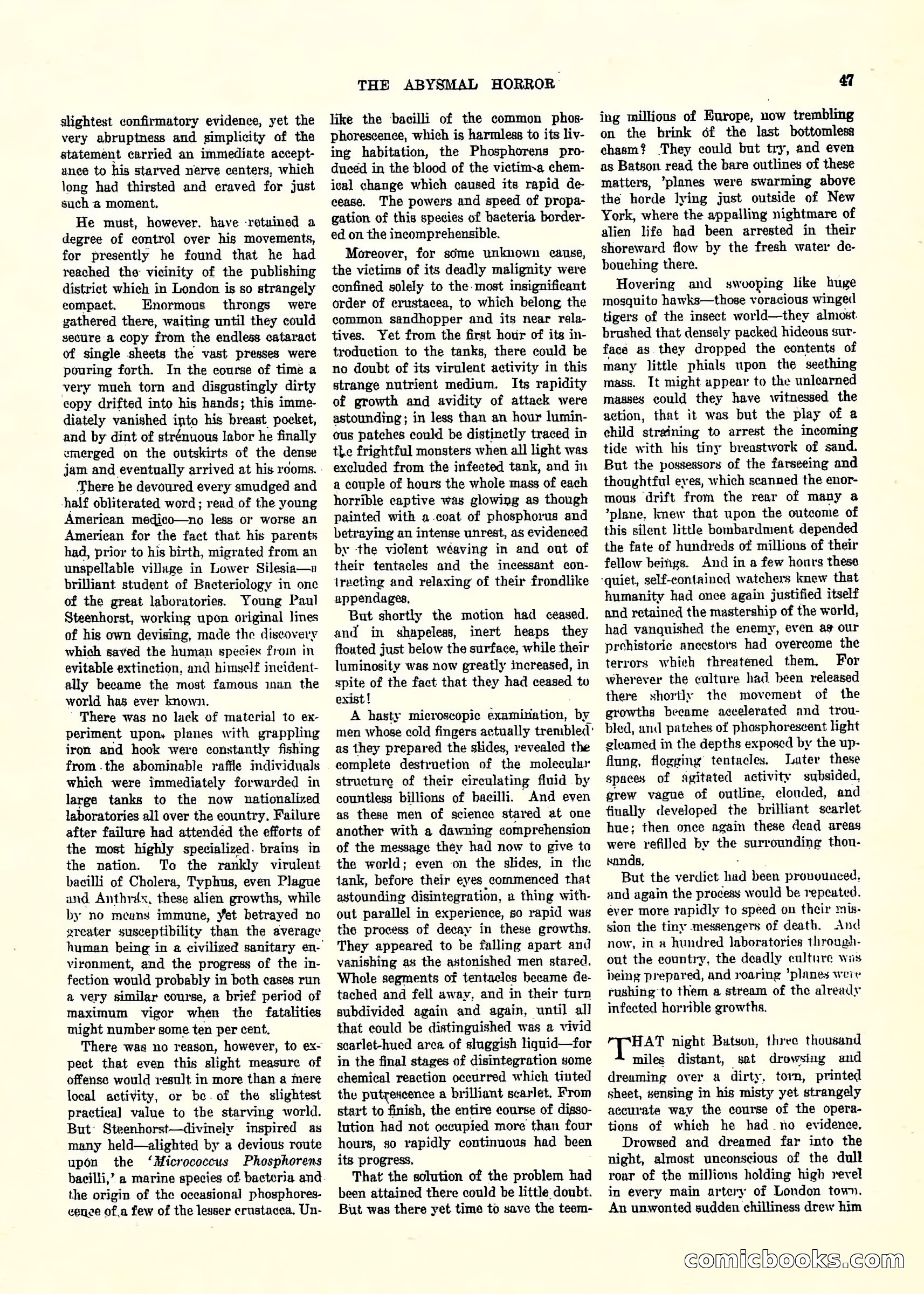 Weird Tales, Vol. 3, No. 2 — page 48 of 98