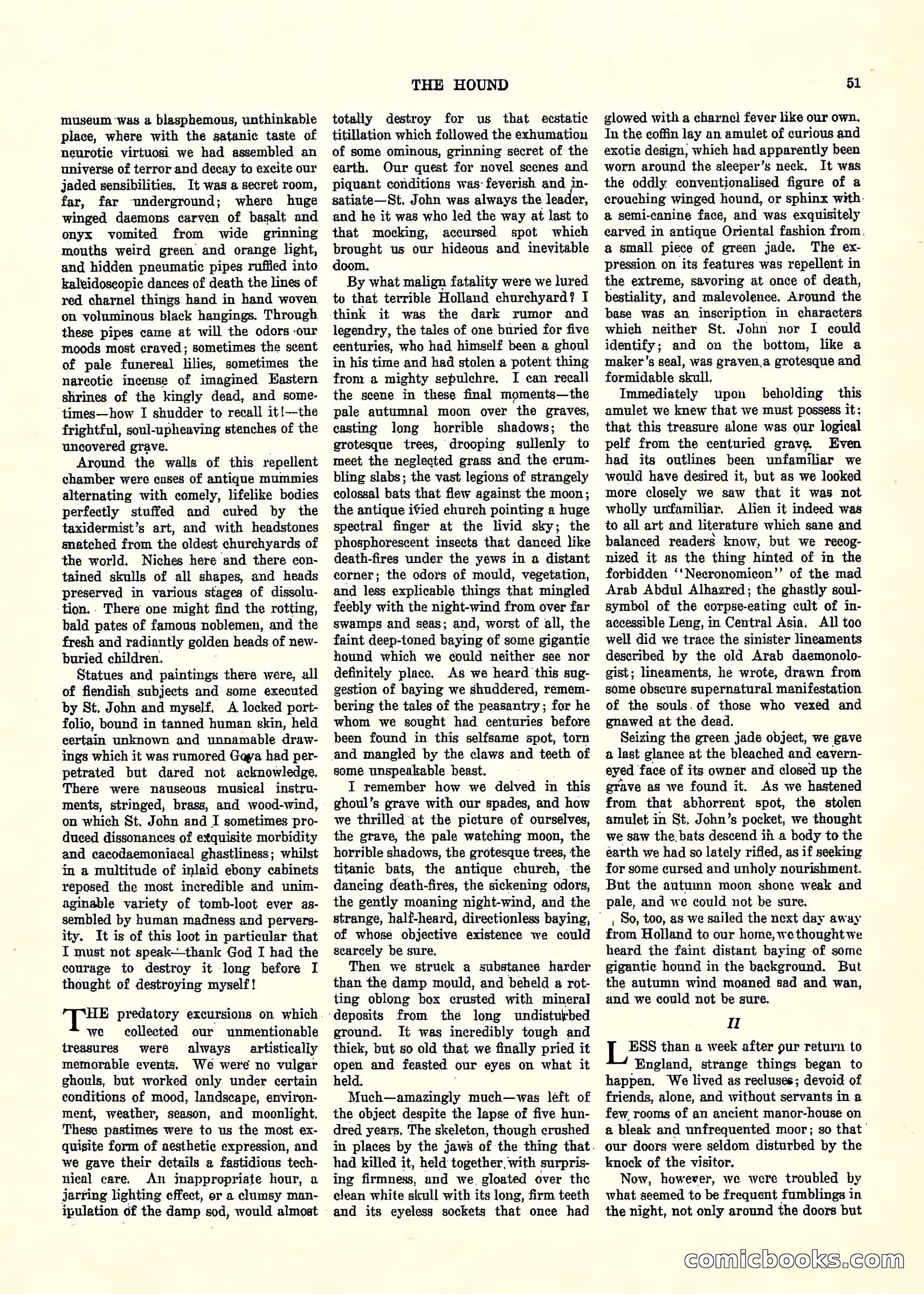 Weird Tales, Vol. 3, No. 2 — page 52 of 98