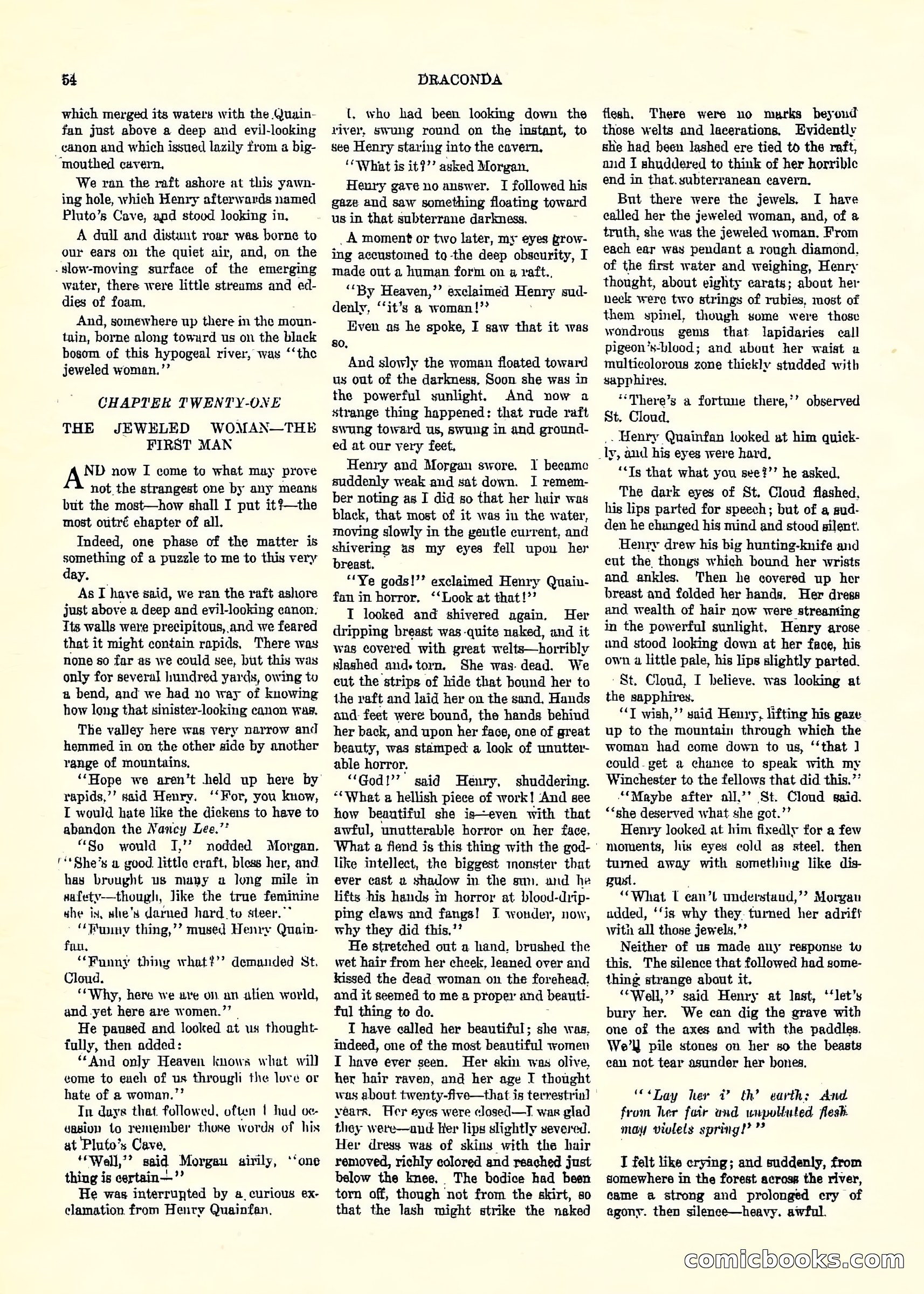 Weird Tales, Vol. 3, No. 2 — page 55 of 98