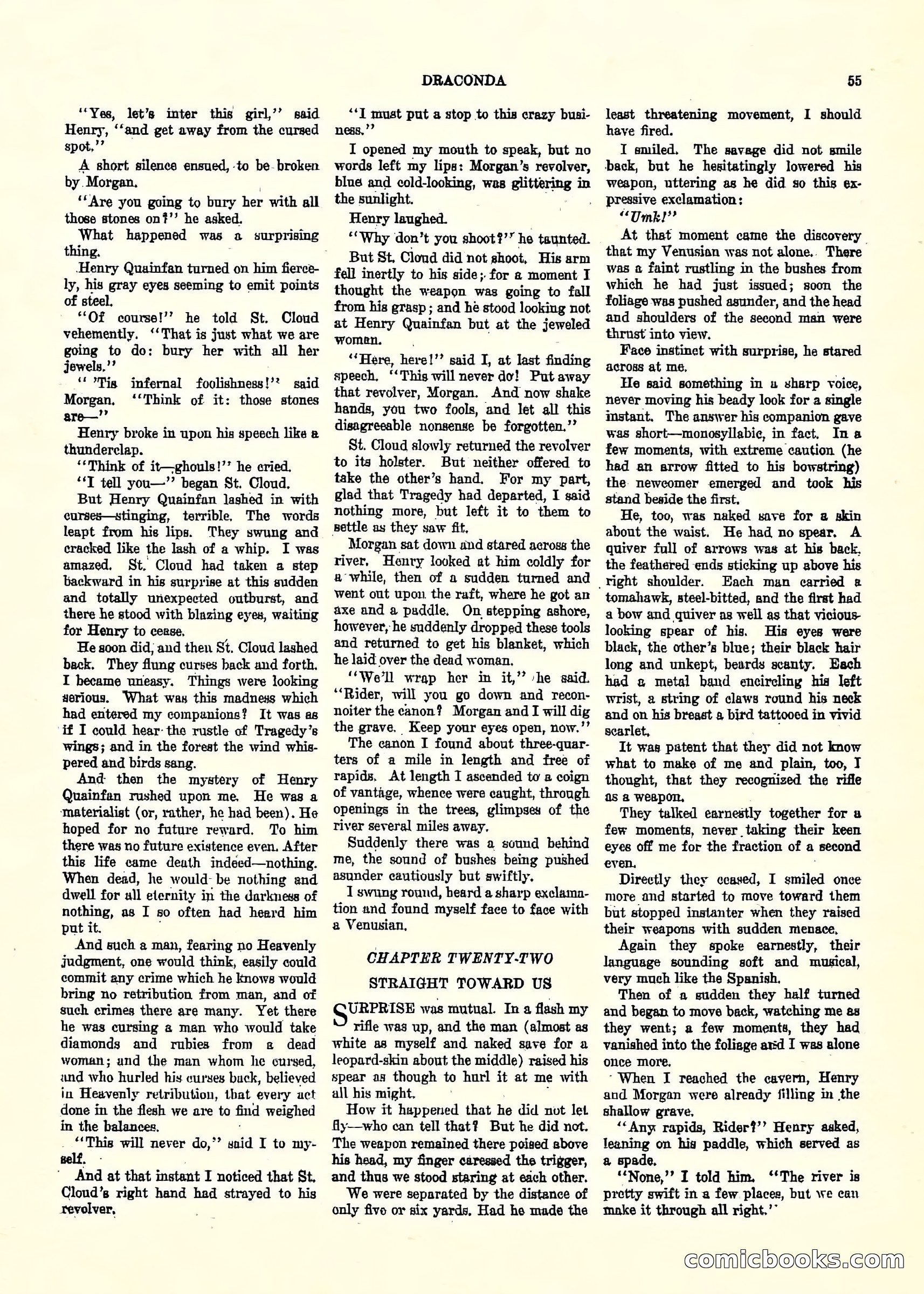 Weird Tales, Vol. 3, No. 2 — page 56 of 98