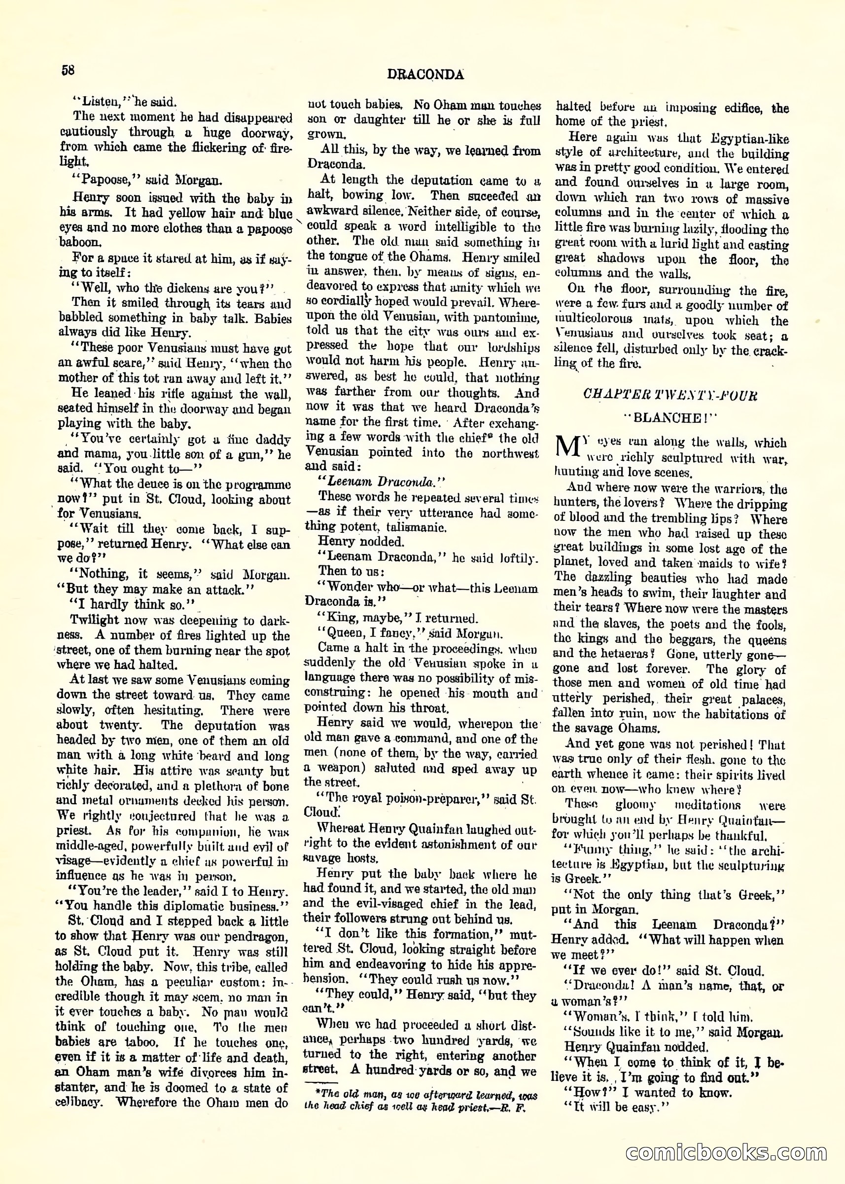 Weird Tales, Vol. 3, No. 2 — page 59 of 98