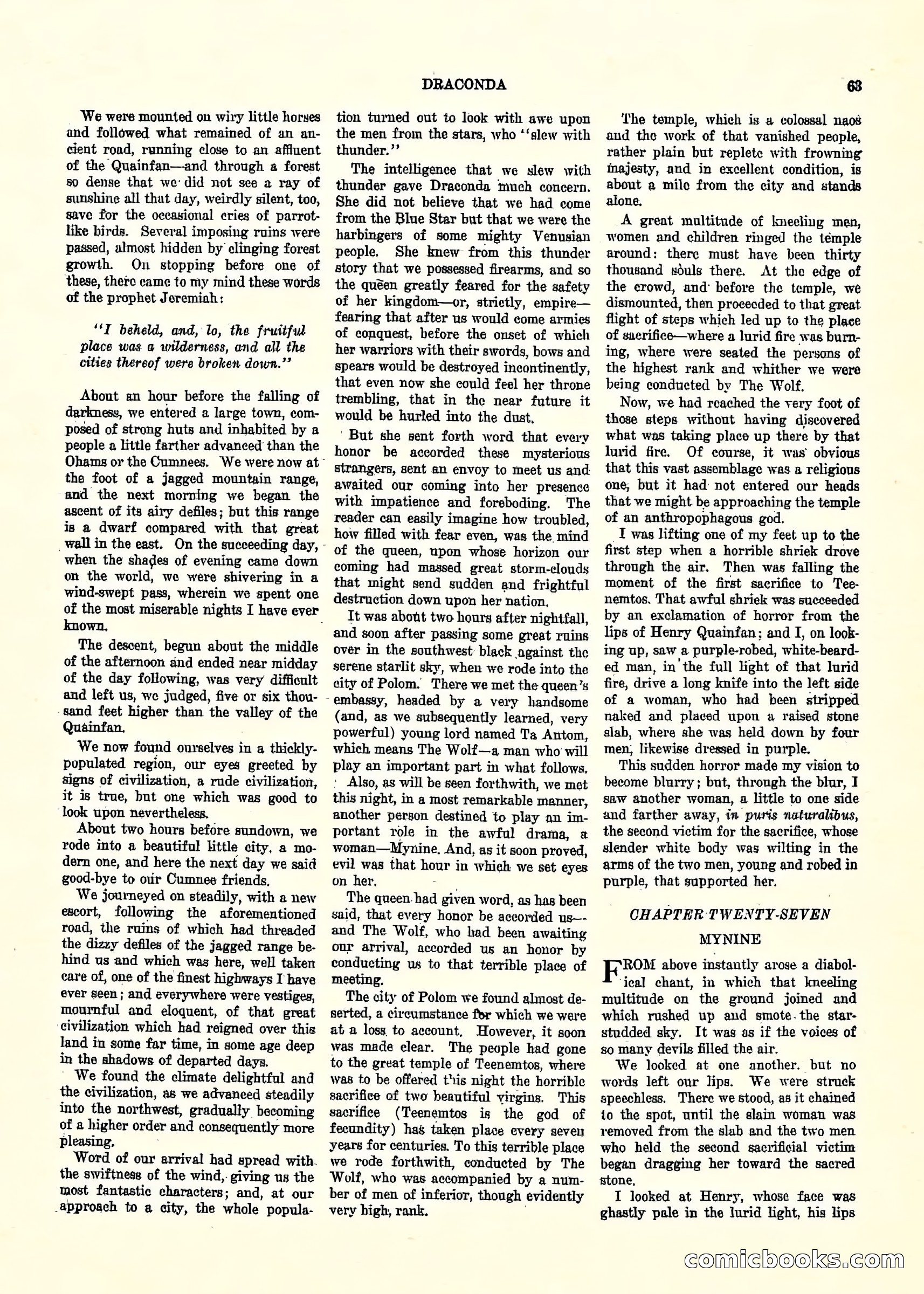 Weird Tales, Vol. 3, No. 2 — page 64 of 98