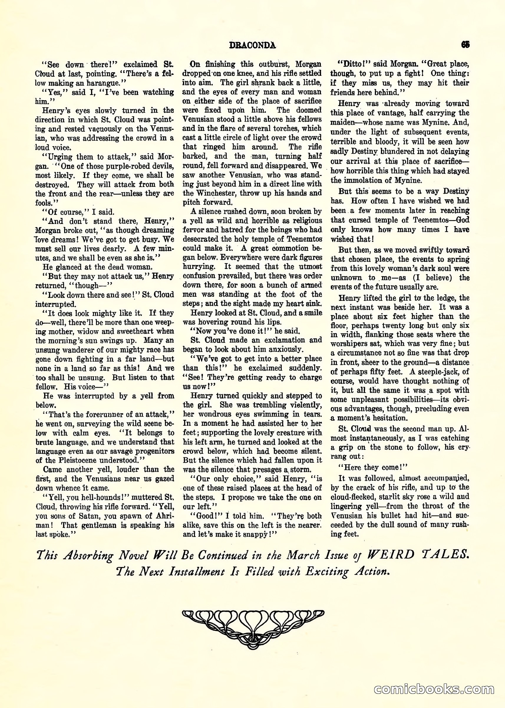 Weird Tales, Vol. 3, No. 2 — page 66 of 98